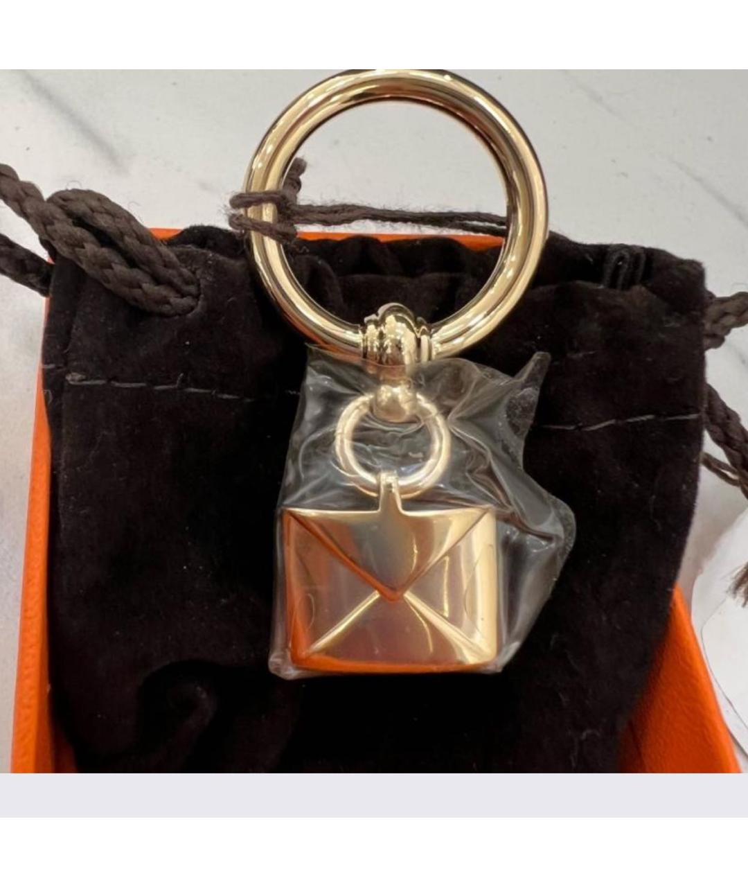HERMES Золотой платок, фото 8