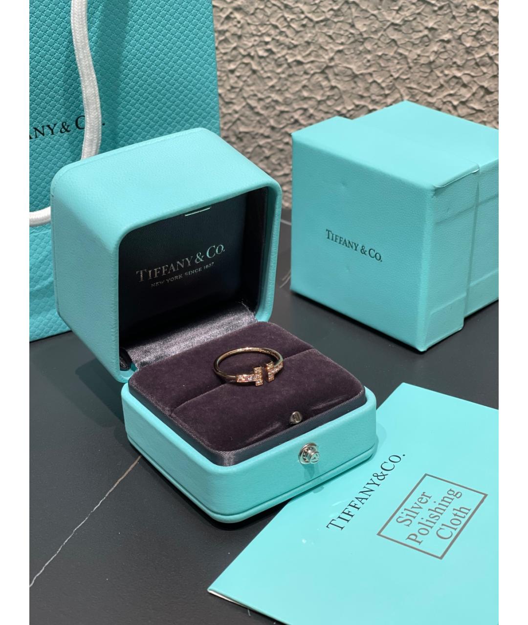 TIFFANY&CO Золотое кольцо из розового золота, фото 7