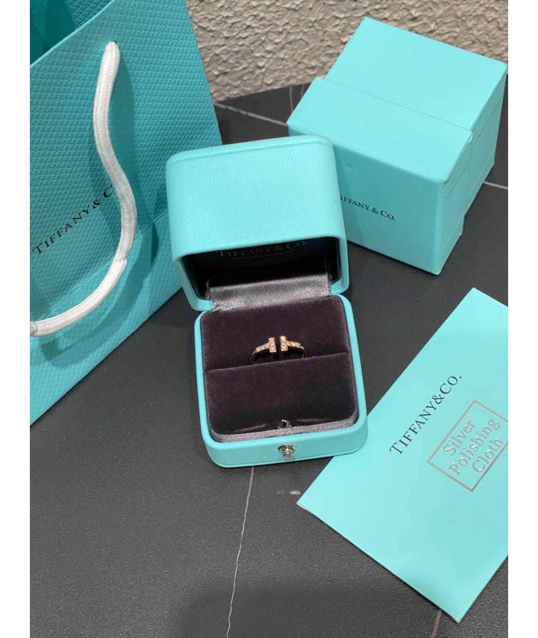 TIFFANY&CO Золотое кольцо из розового золота, фото 3