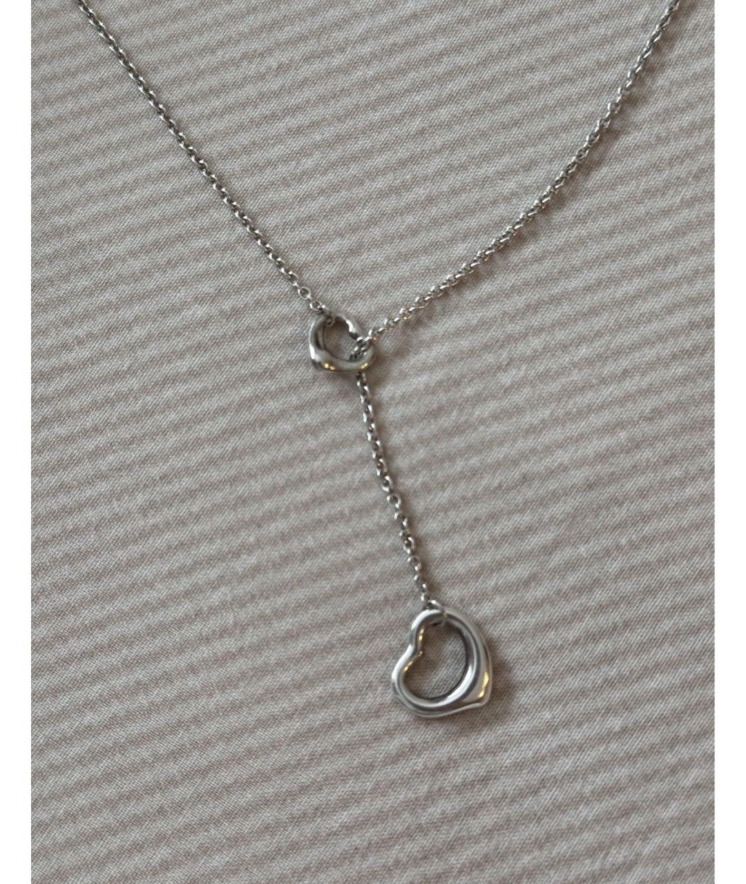 TIFFANY&CO Белое серебряное колье, фото 2