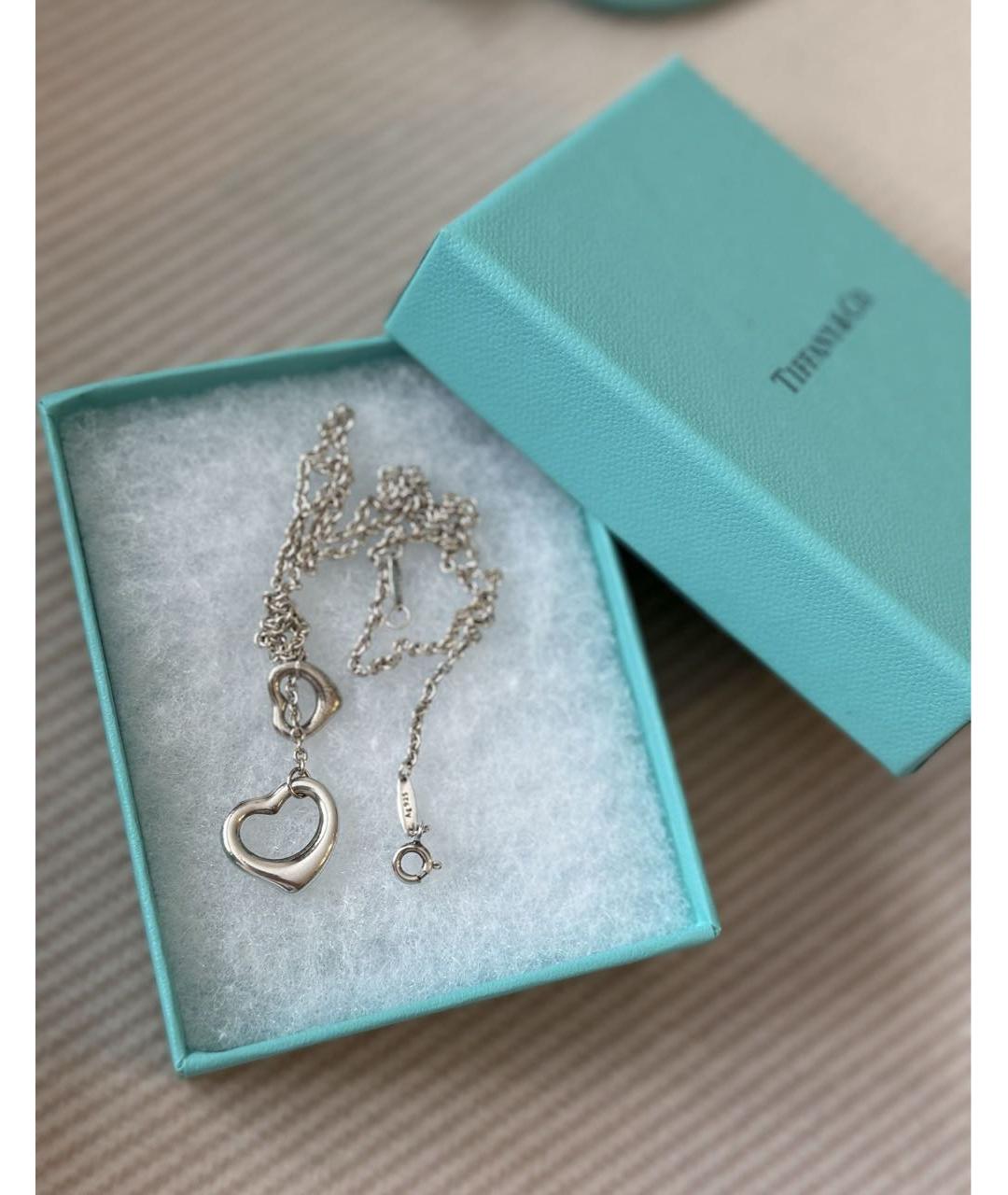 TIFFANY&CO Белое серебряное колье, фото 4
