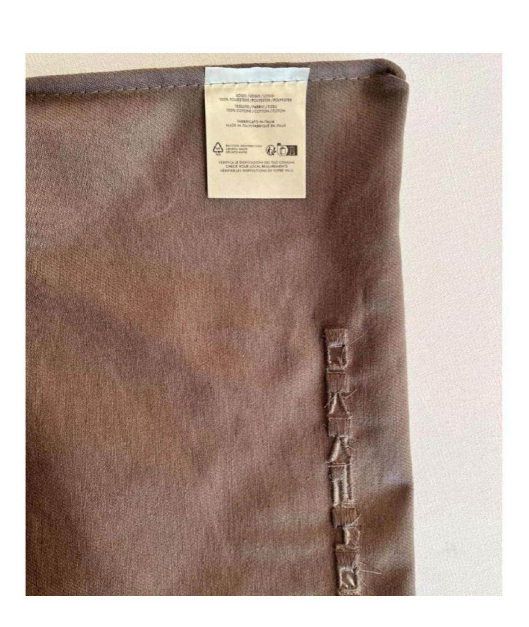 RICK OWENS DRKSHDW Коричневая сумка тоут, фото 4