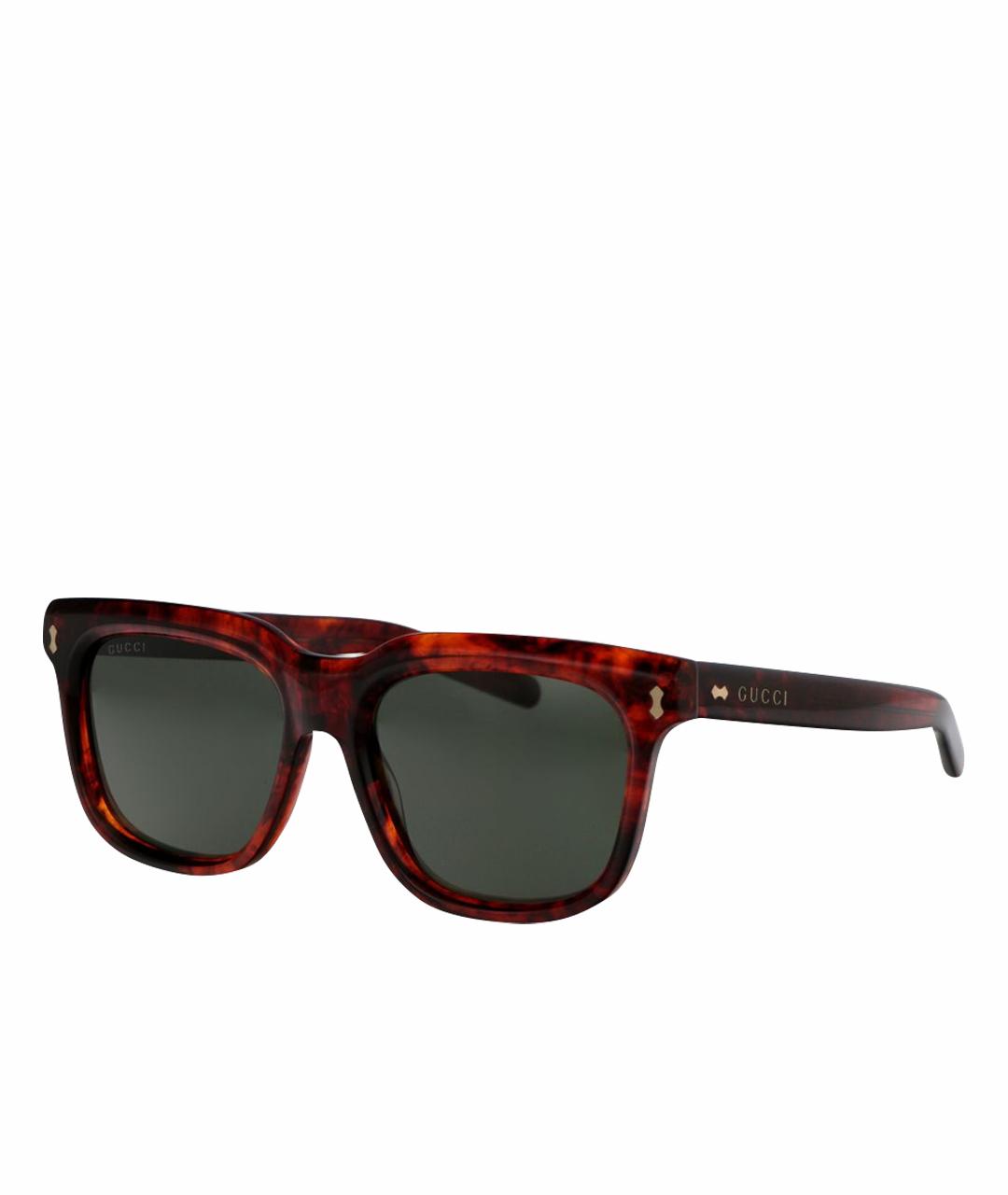 GUCCI Коричневые солнцезащитные очки, фото 1