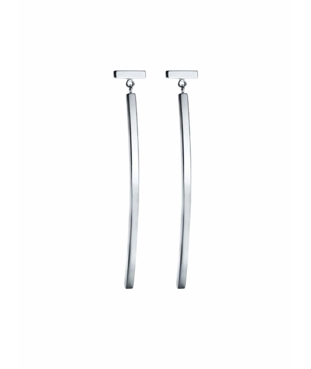 TIFFANY&CO Белые серьги из белого золота, фото 1