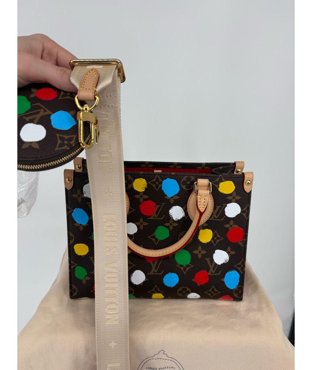 LOUIS VUITTON Мульти кожаная сумка с короткими ручками, фото 6