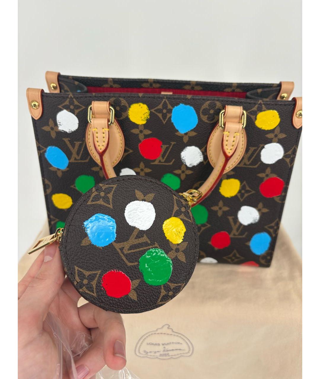 LOUIS VUITTON Мульти кожаная сумка с короткими ручками, фото 5