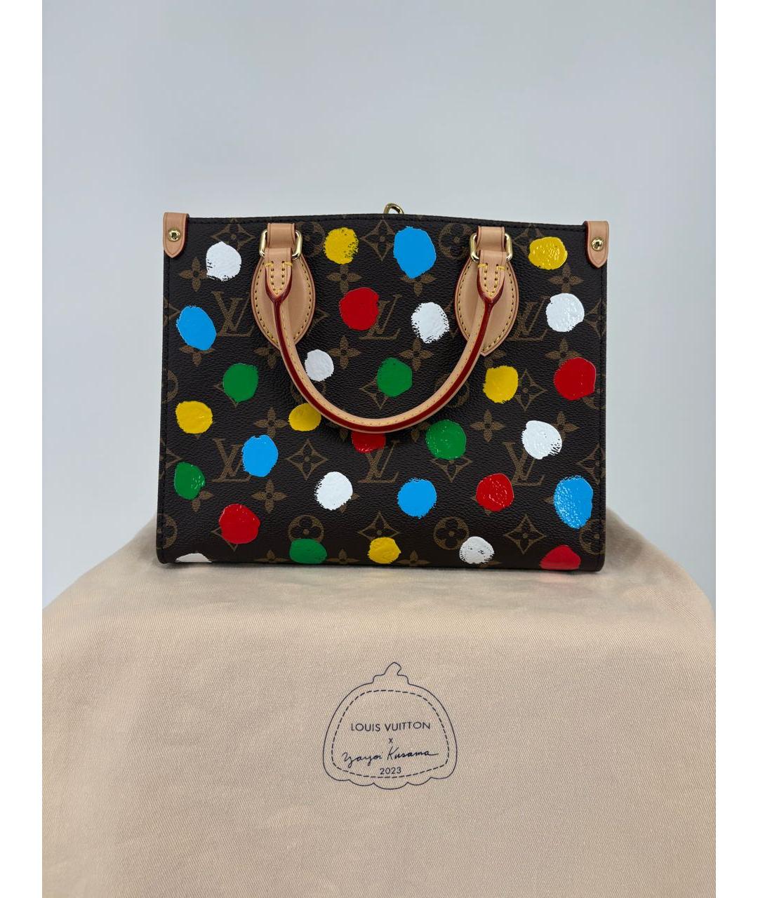 LOUIS VUITTON Мульти кожаная сумка с короткими ручками, фото 9