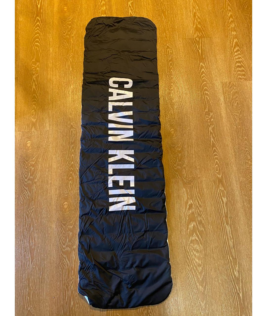 CALVIN KLEIN Черный шарф, фото 2