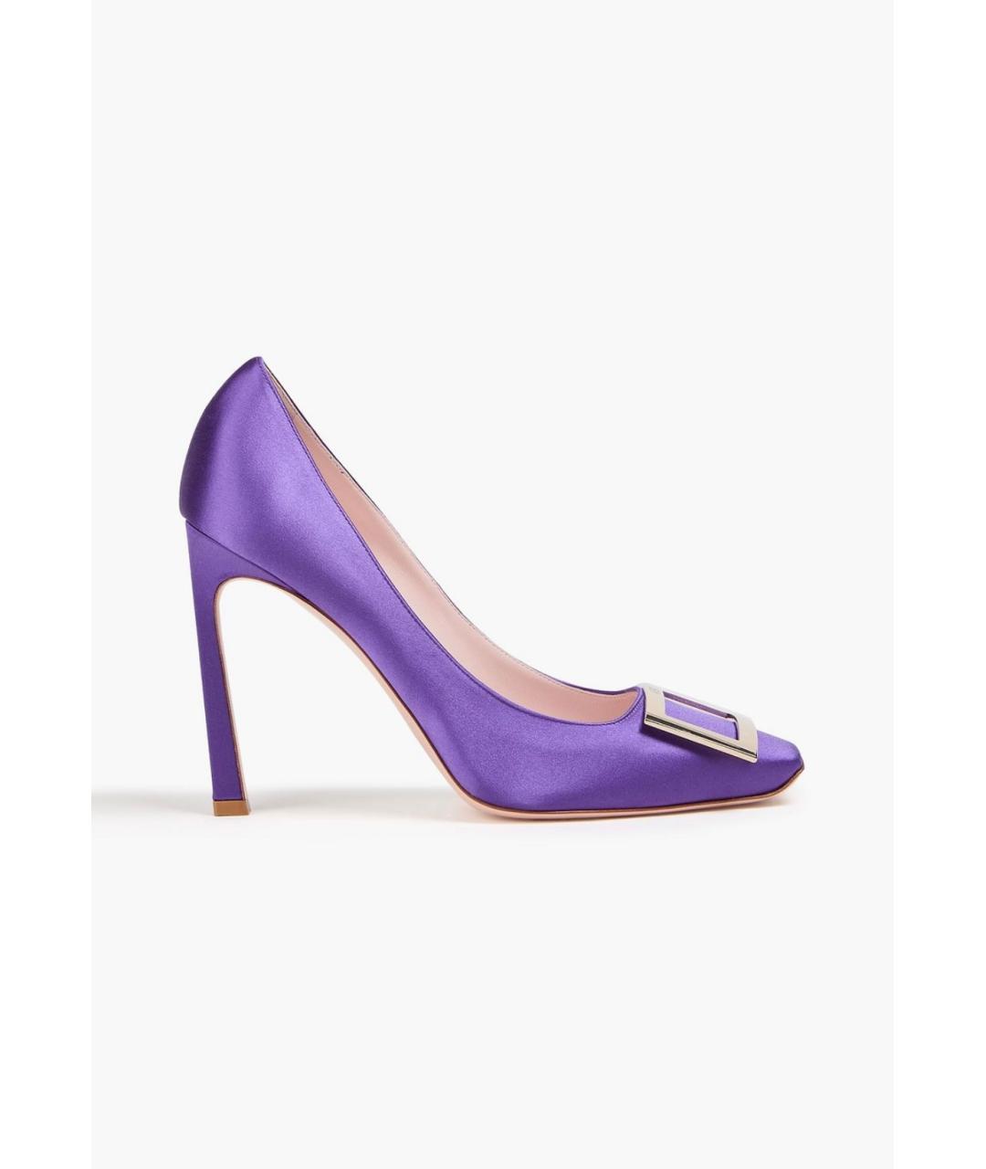 ROGER VIVIER Фиолетовые туфли, фото 4