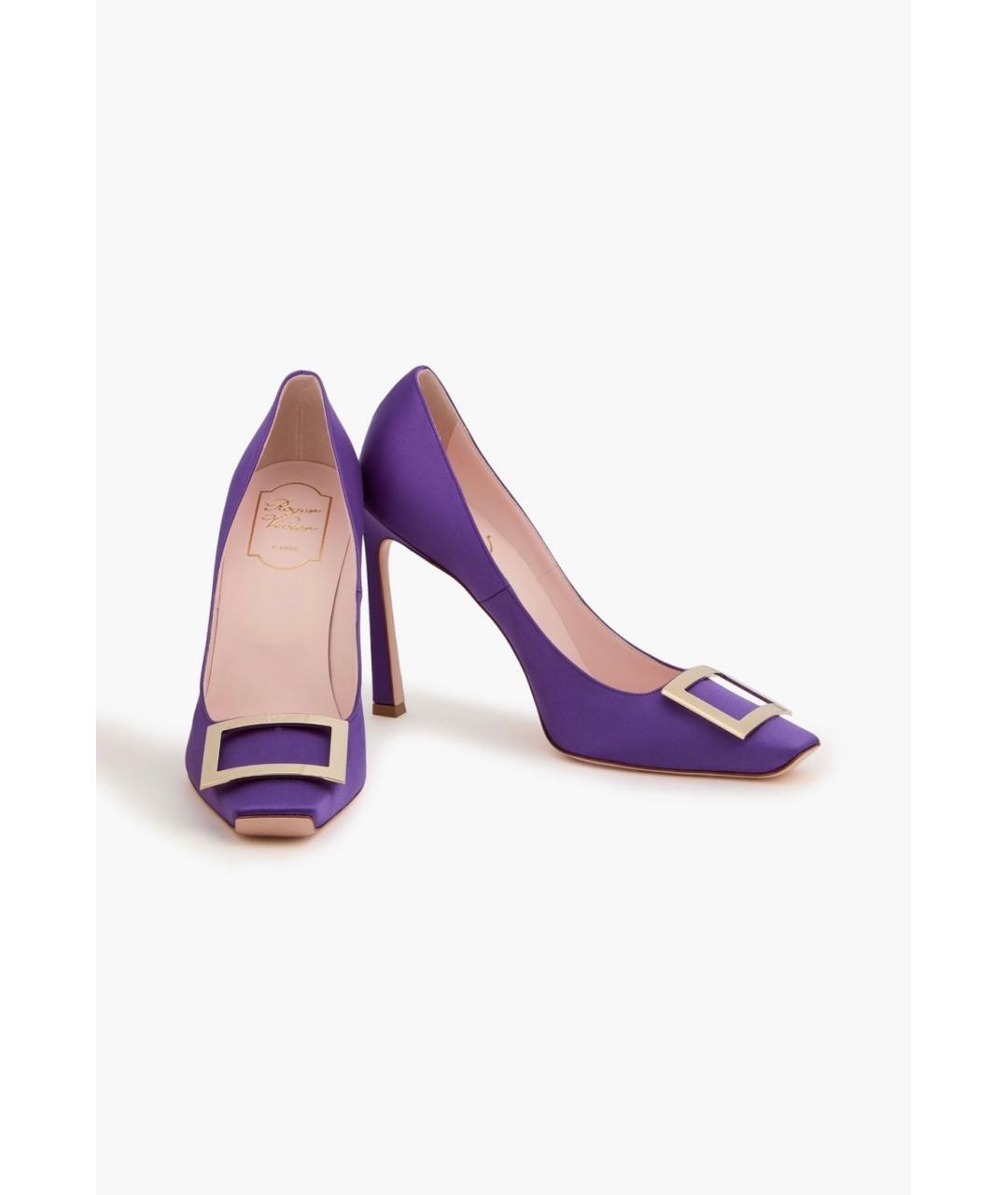 ROGER VIVIER Фиолетовые туфли, фото 2