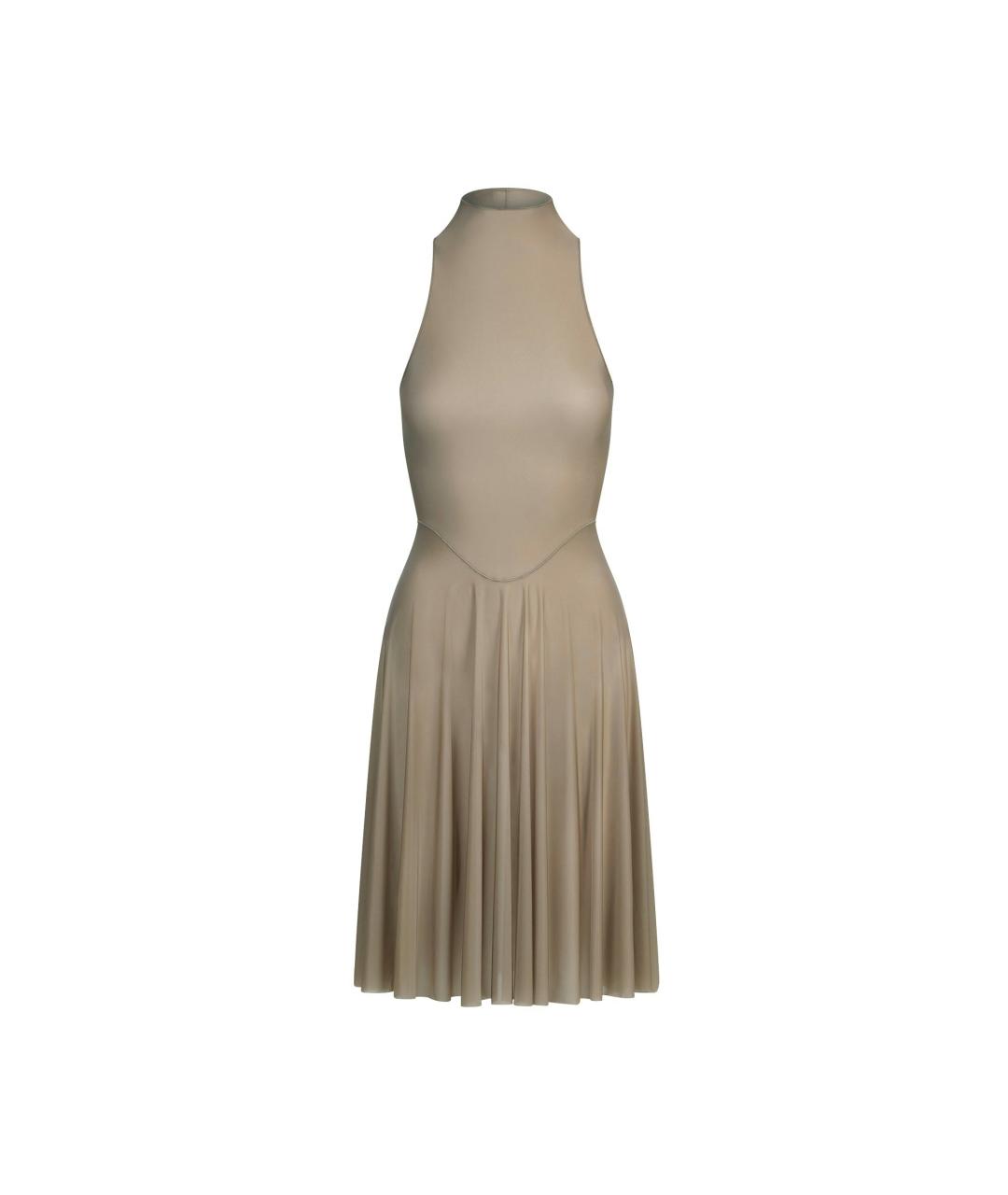 SKIMS Коричневое повседневное платье, фото 1