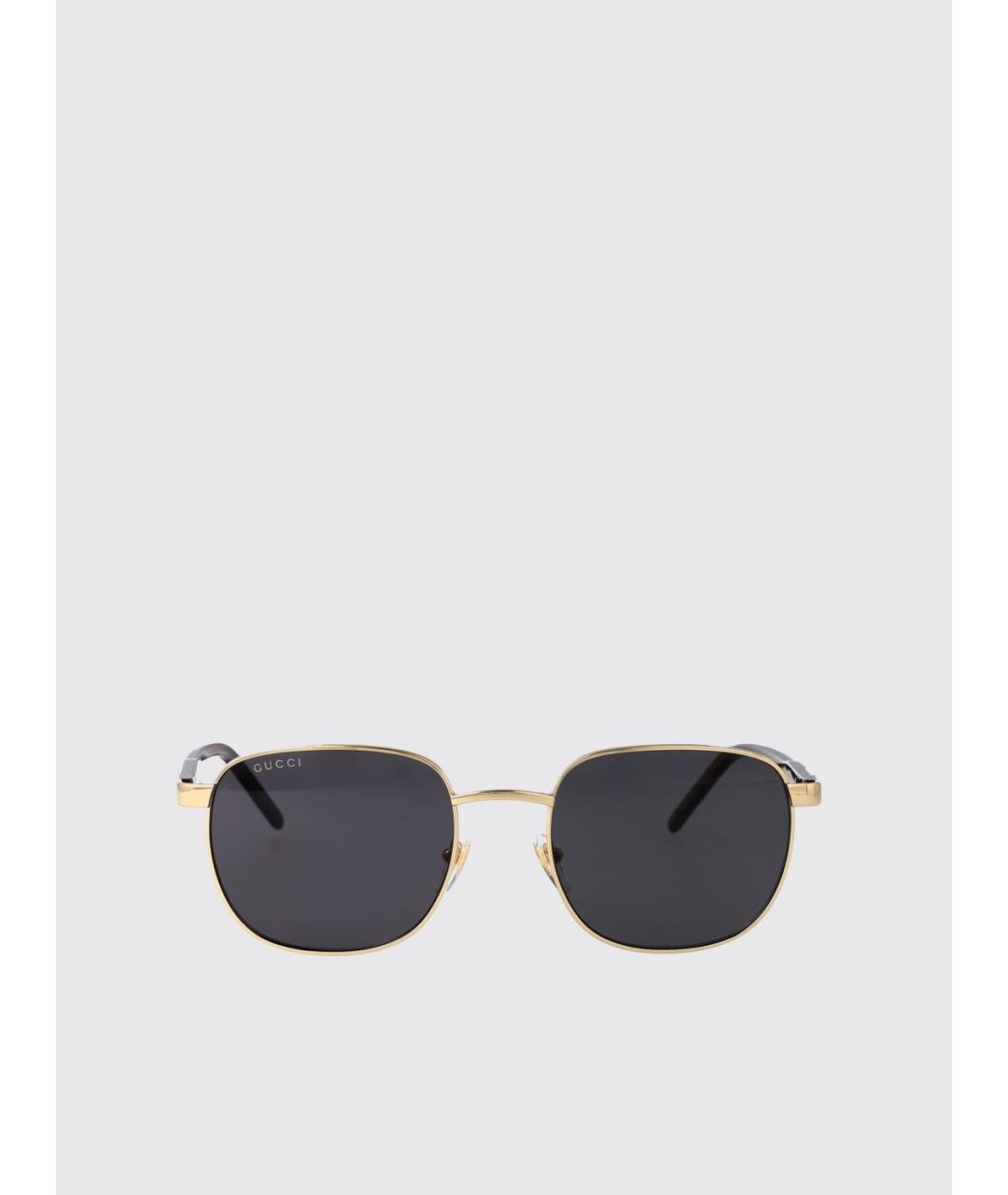 GUCCI Золотые солнцезащитные очки, фото 2