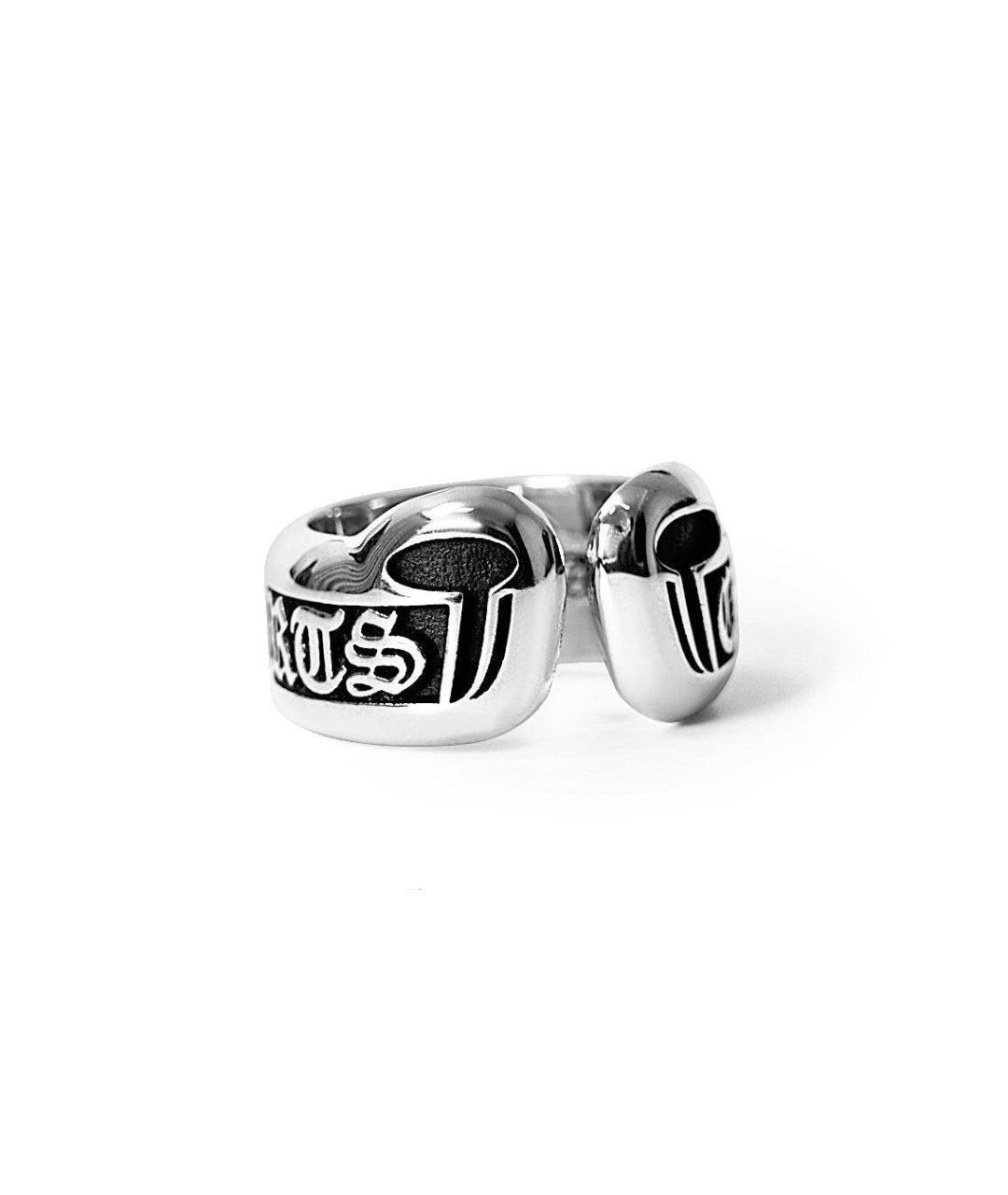 CHROME HEARTS Серебряное серебряное кольцо, фото 2