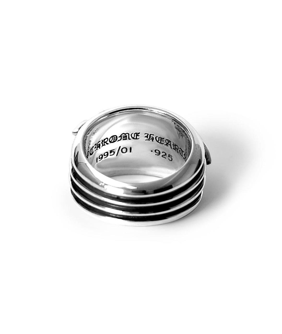 CHROME HEARTS Серебряное серебряное кольцо, фото 3
