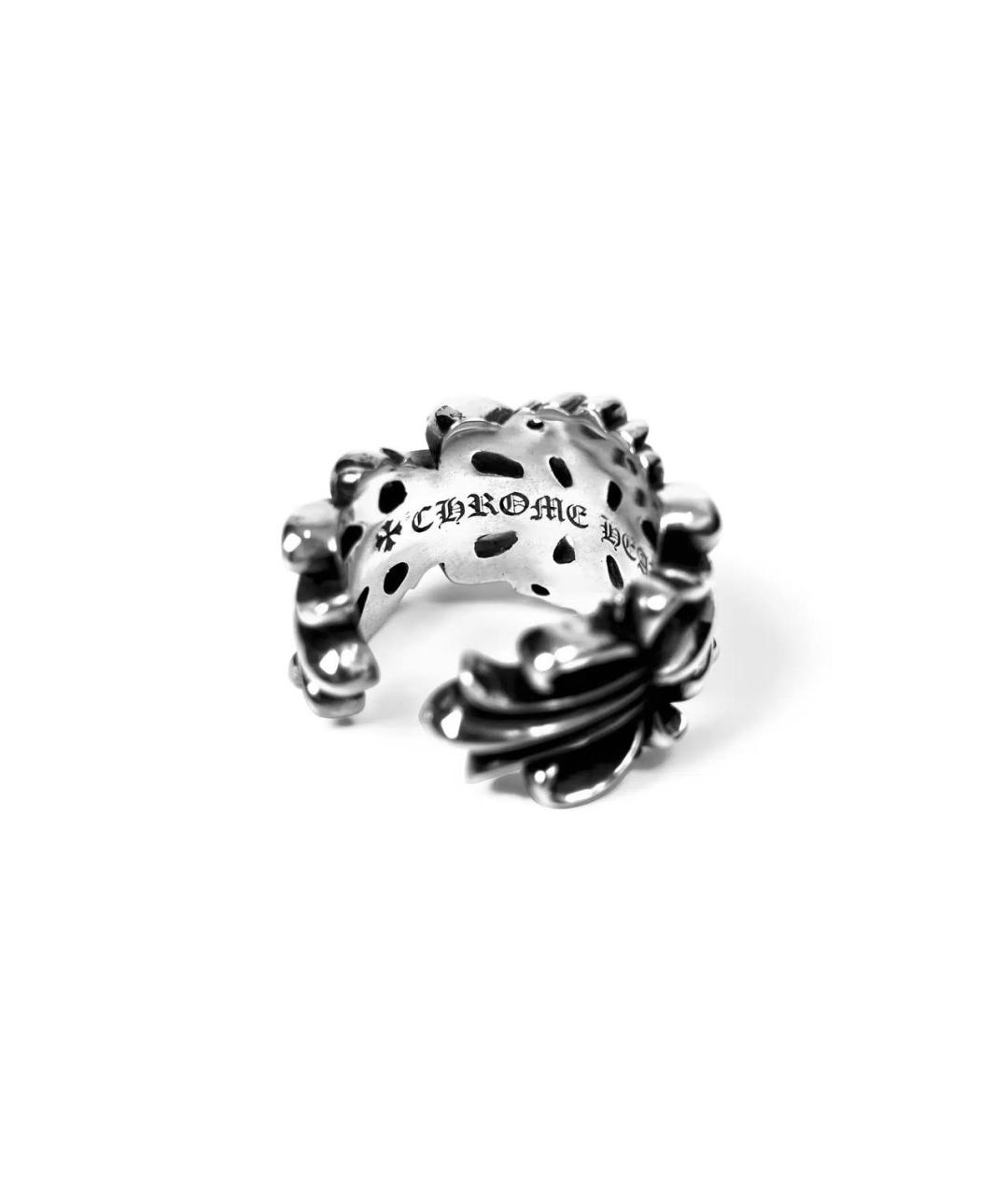 CHROME HEARTS Серебряное серебряное кольцо, фото 3
