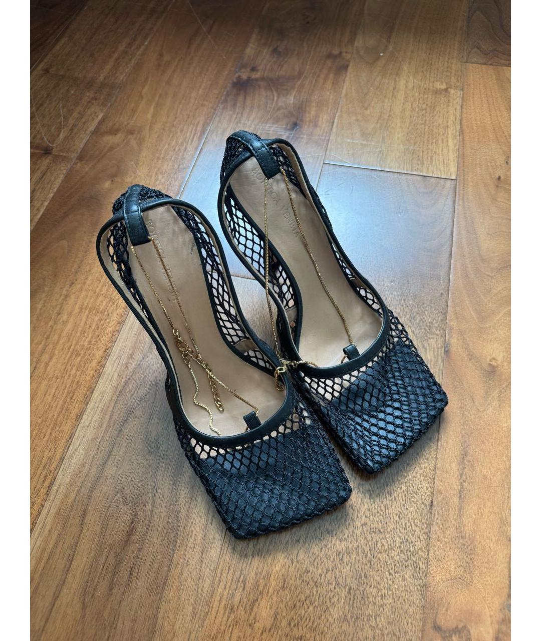 BOTTEGA VENETA Черные туфли, фото 3