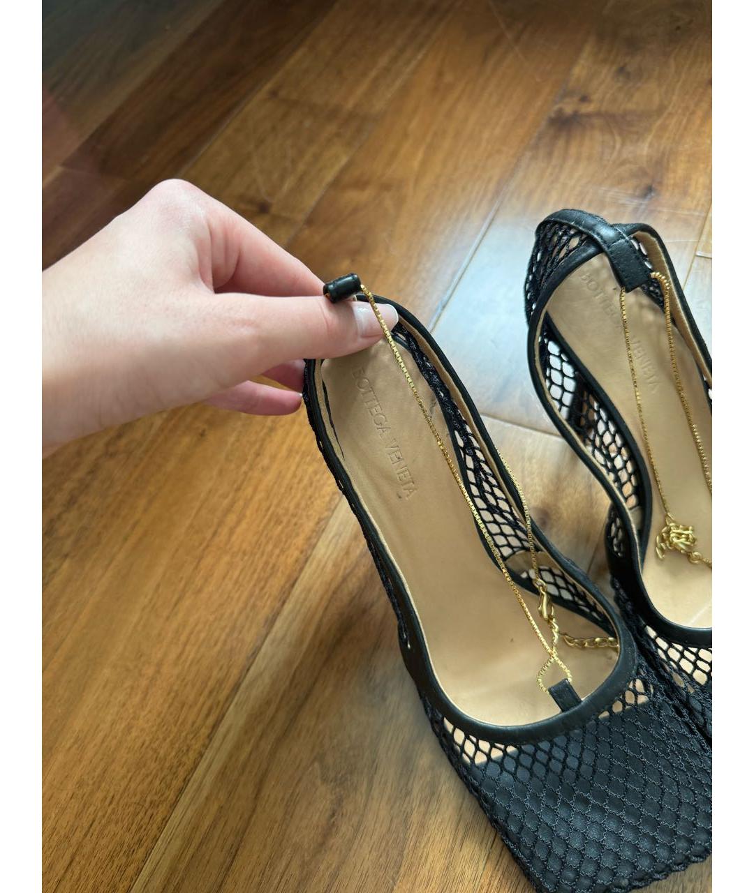 BOTTEGA VENETA Черные туфли, фото 5