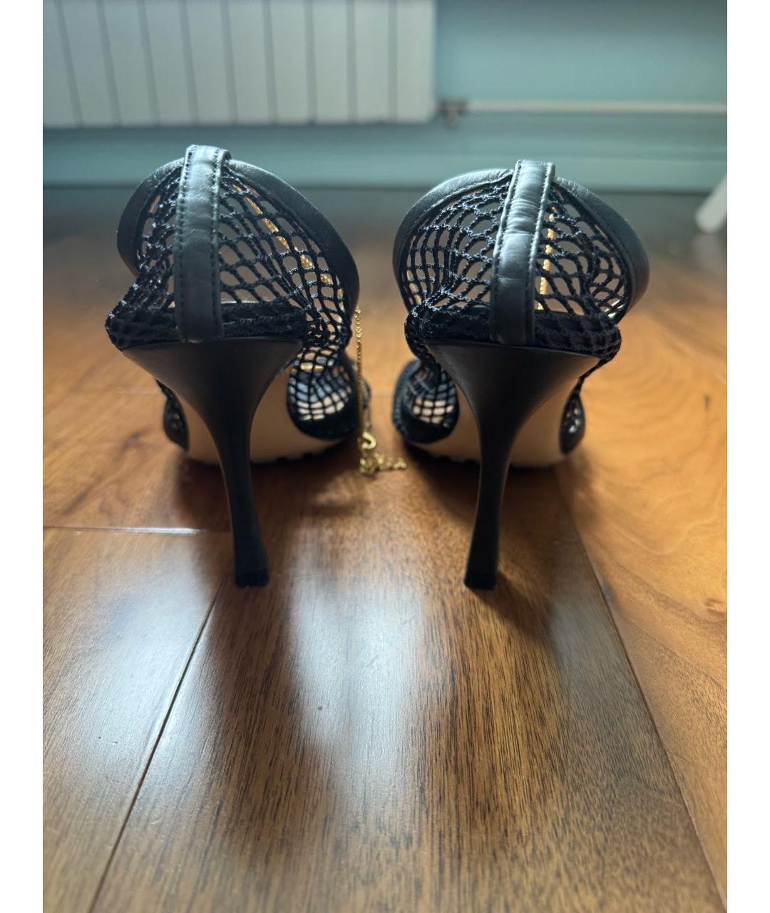 BOTTEGA VENETA Черные туфли, фото 4
