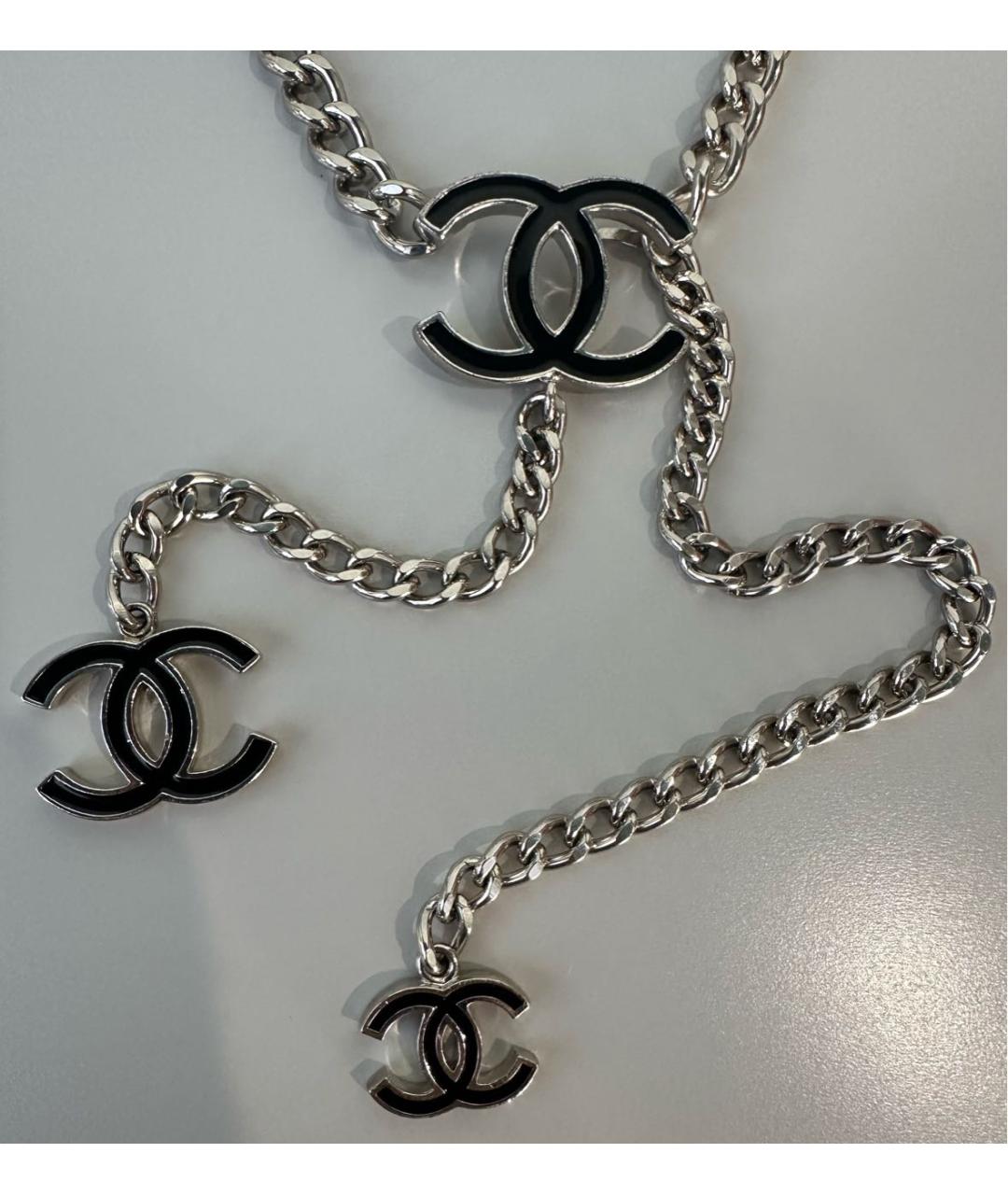 CHANEL Серебрянный ремень, фото 4