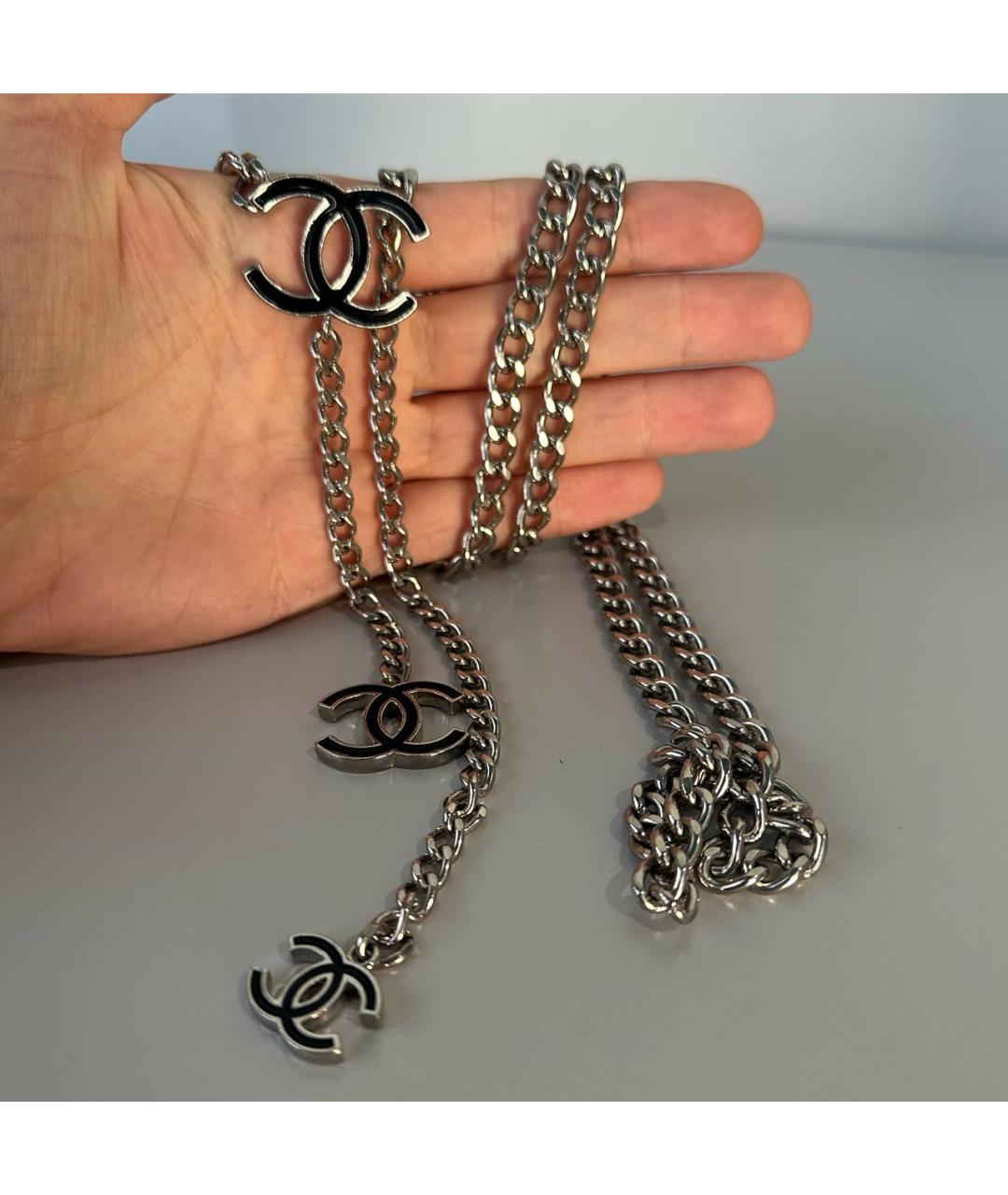 CHANEL Серебрянный ремень, фото 5