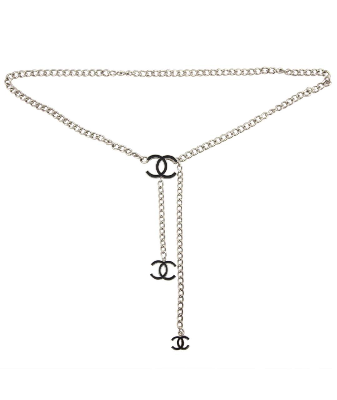 CHANEL Серебрянный ремень, фото 1