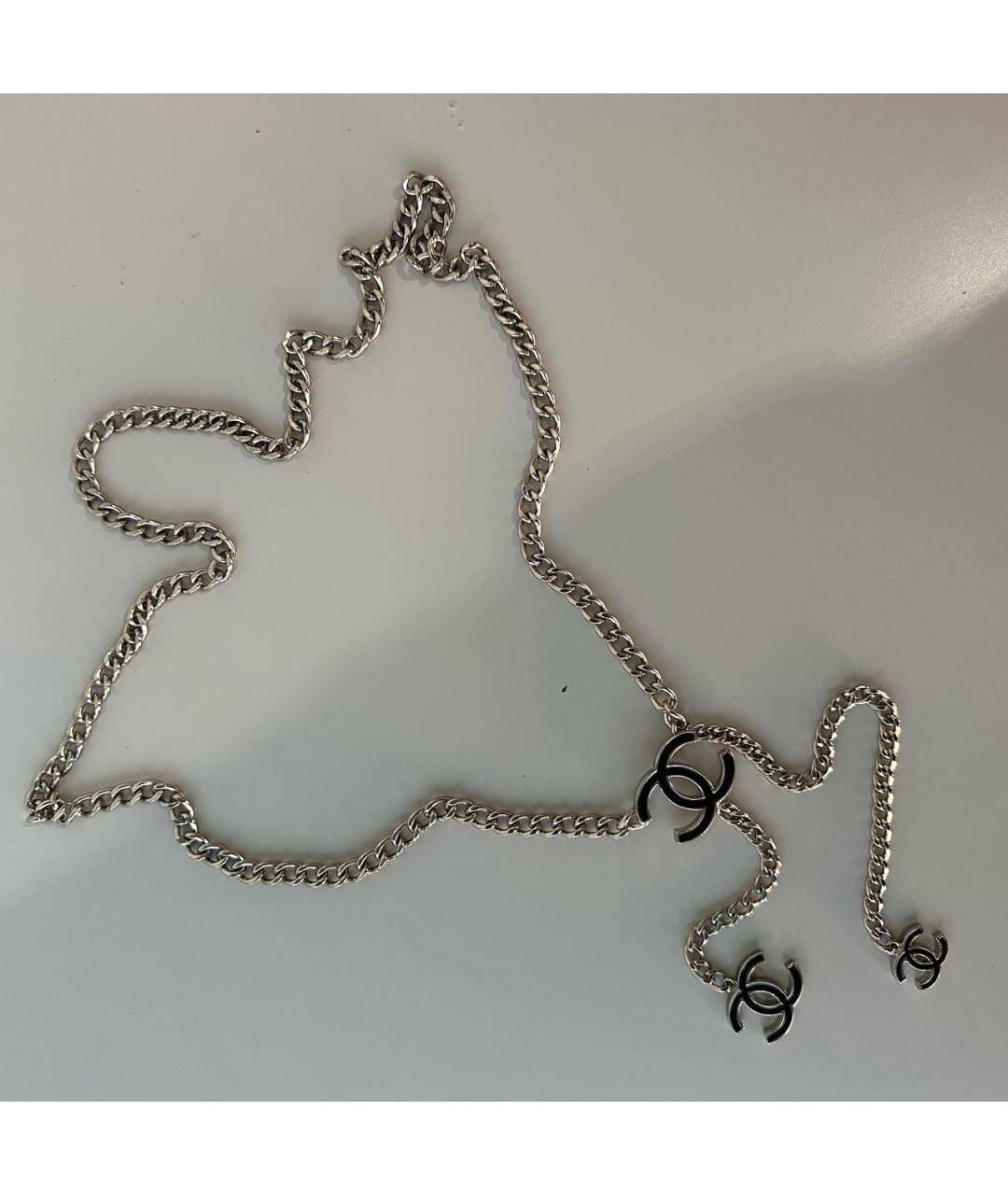 CHANEL Серебрянный ремень, фото 7