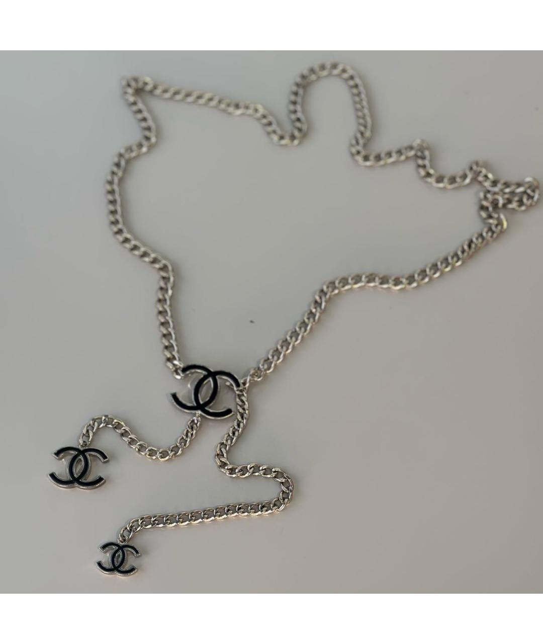 CHANEL Серебрянный ремень, фото 3