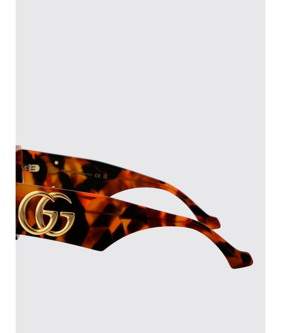 GUCCI Мульти пластиковые солнцезащитные очки, фото 4