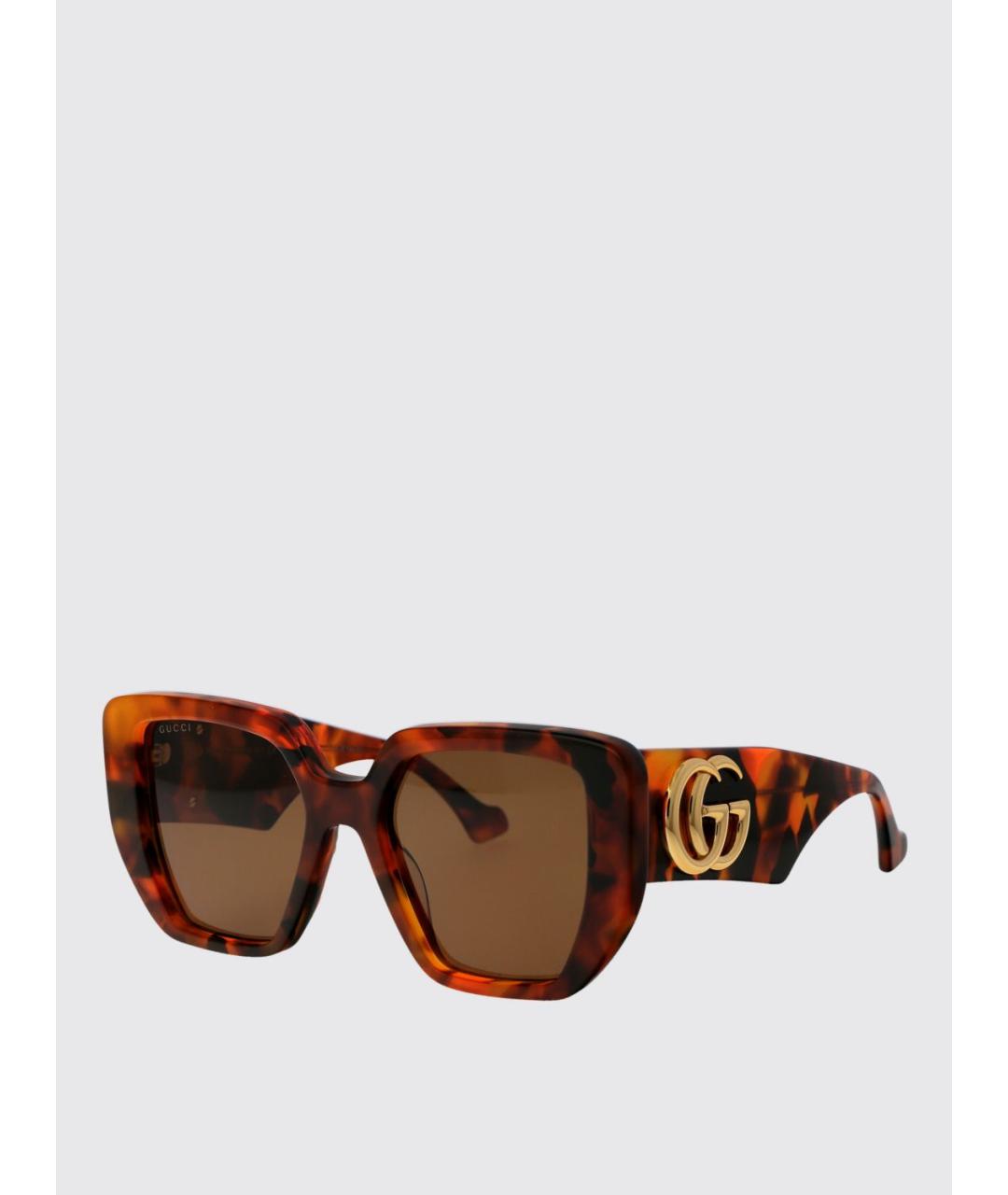 GUCCI Мульти пластиковые солнцезащитные очки, фото 5