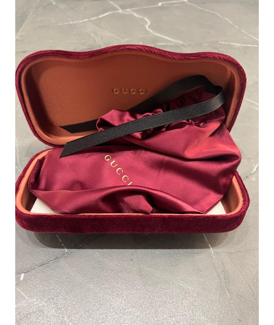 GUCCI Черные пластиковые солнцезащитные очки, фото 6