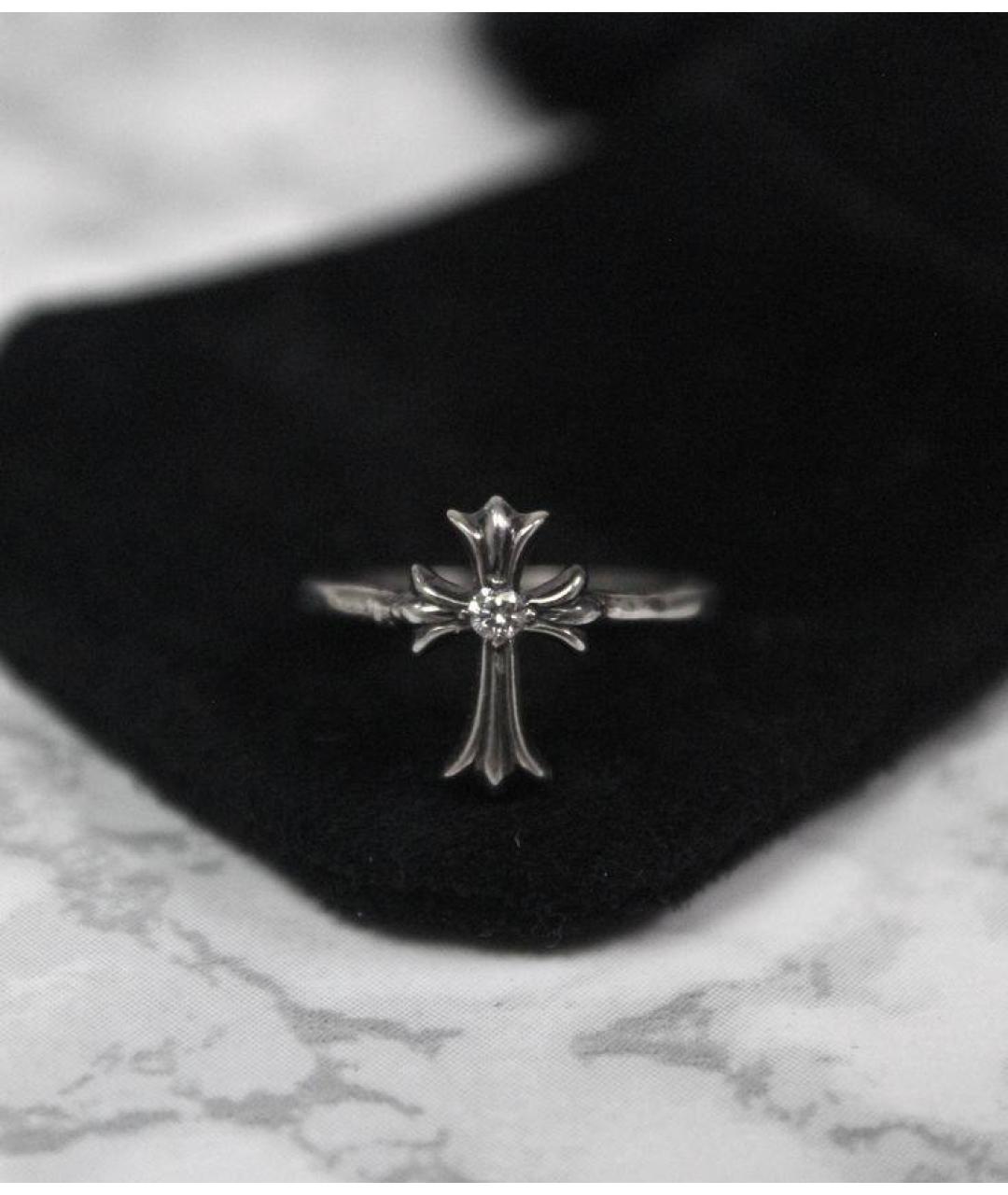 CHROME HEARTS Серебряное серебряное кольцо, фото 2