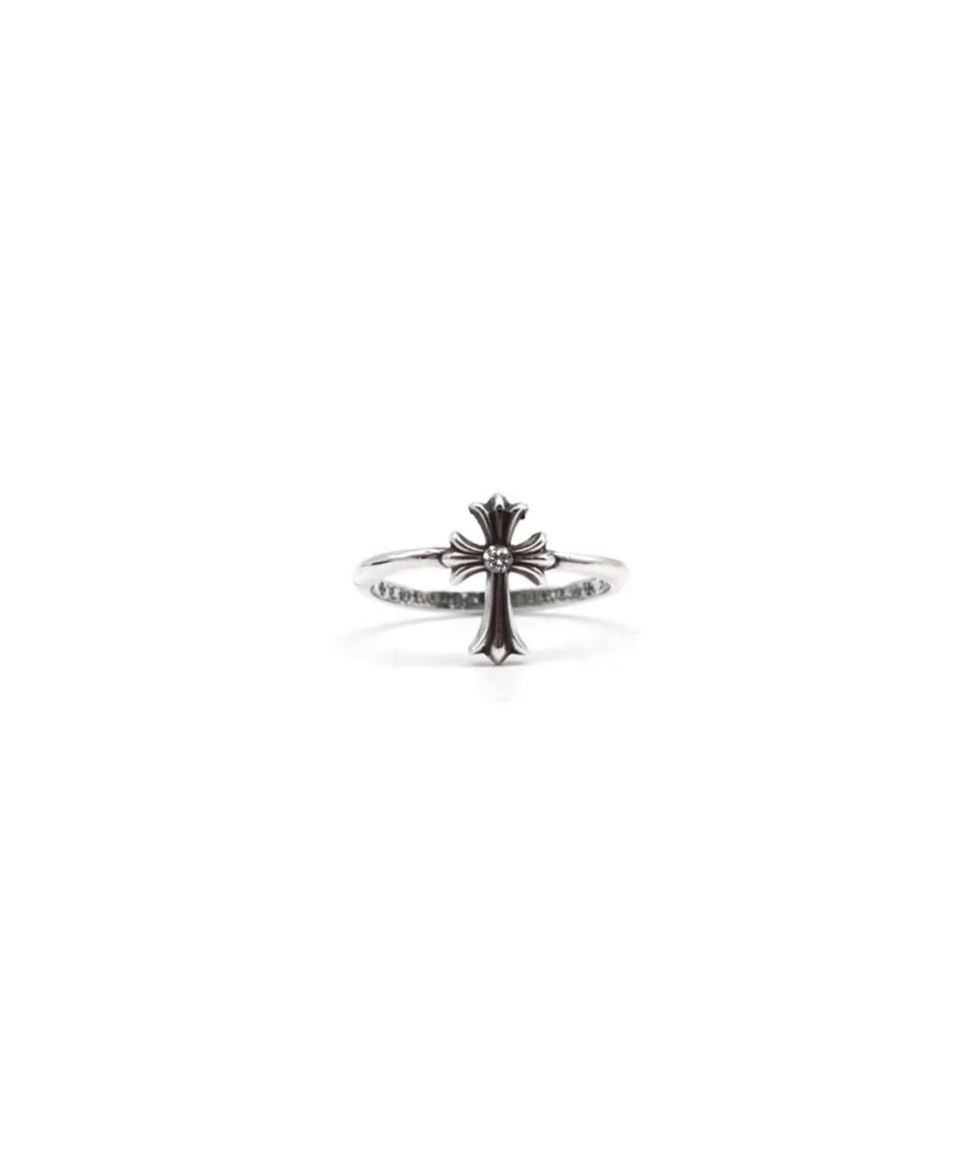 CHROME HEARTS Серебряное серебряное кольцо, фото 1