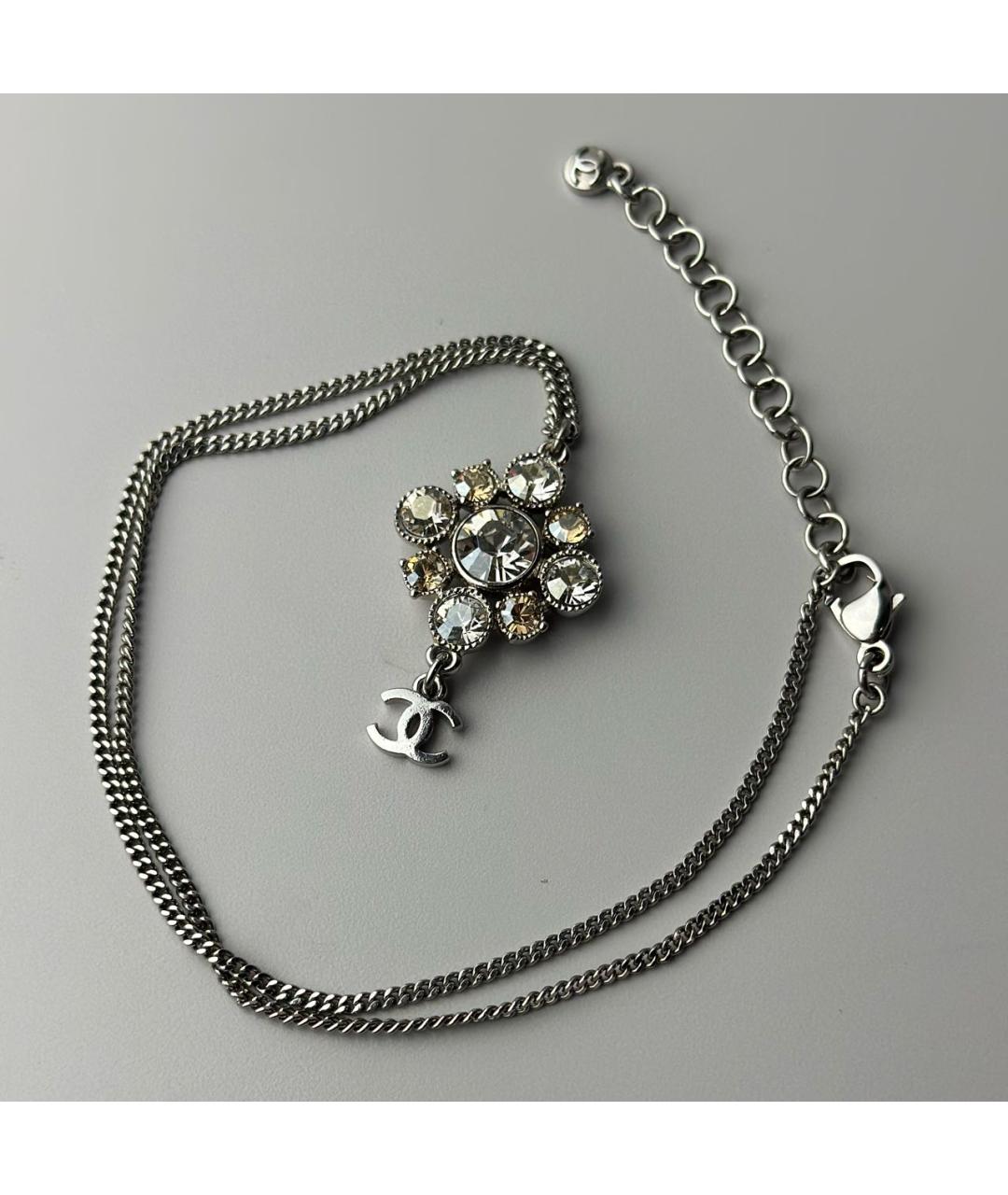 CHANEL Серебряное колье, фото 6