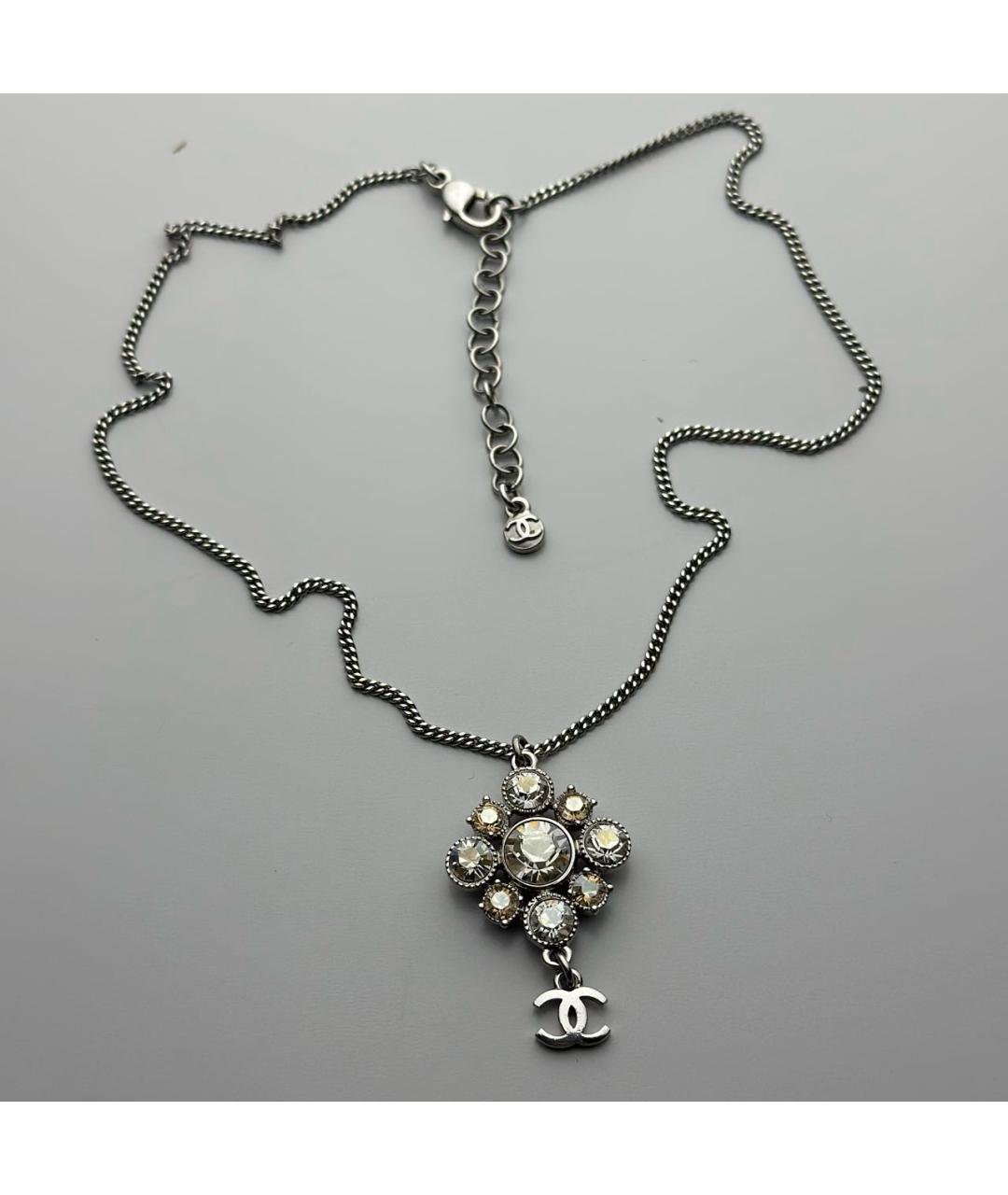 CHANEL Серебряное колье, фото 2