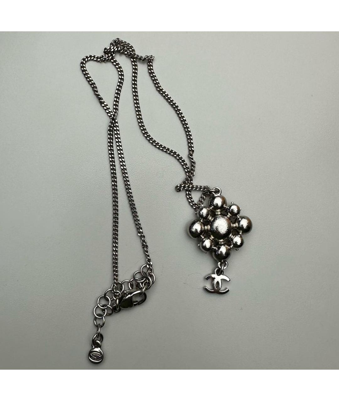 CHANEL Серебряное колье, фото 5