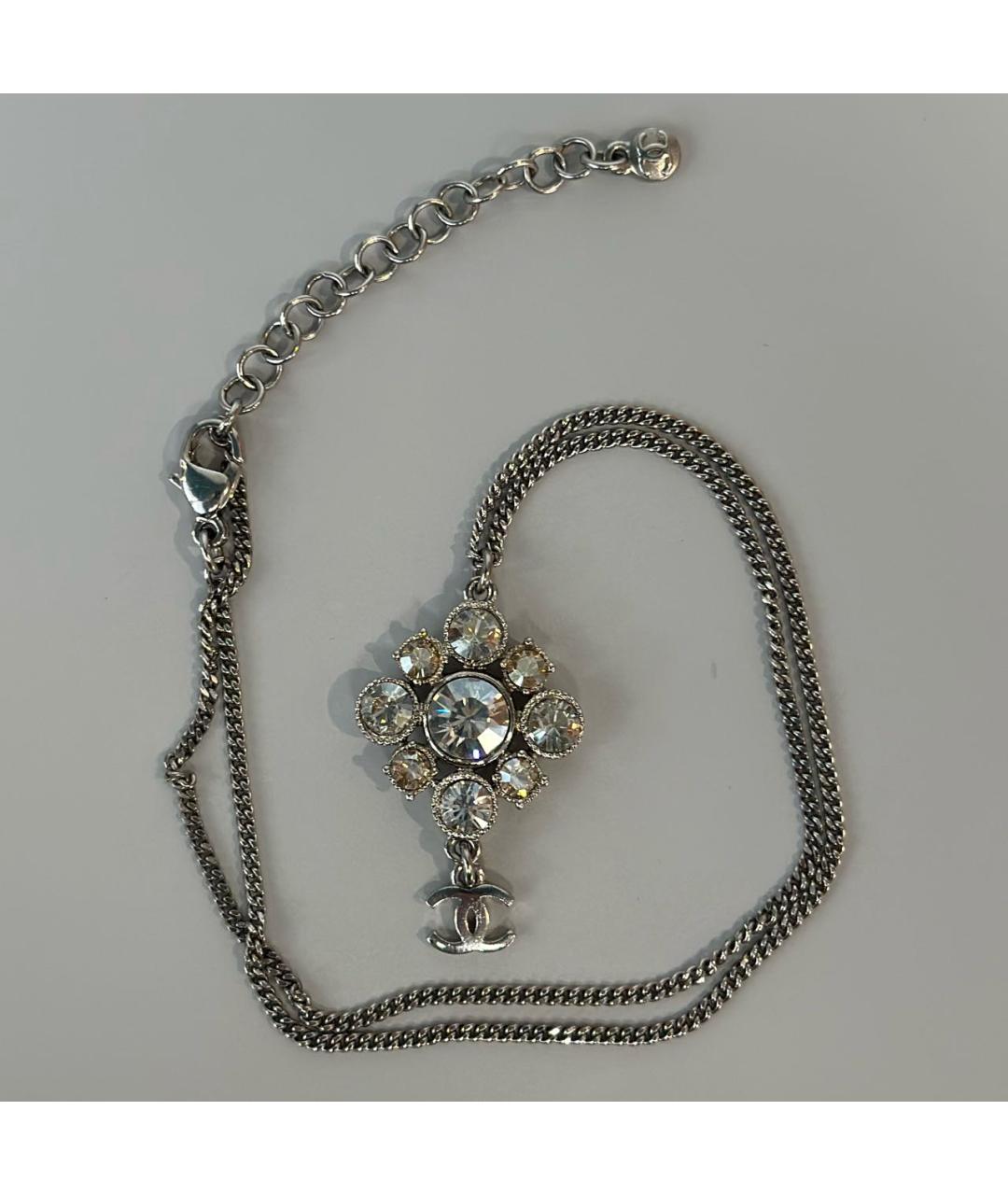 CHANEL Серебряное колье, фото 7