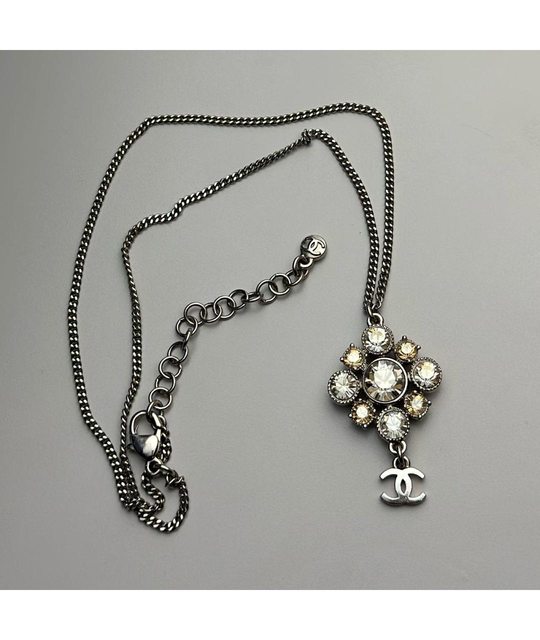 CHANEL Серебряное колье, фото 3