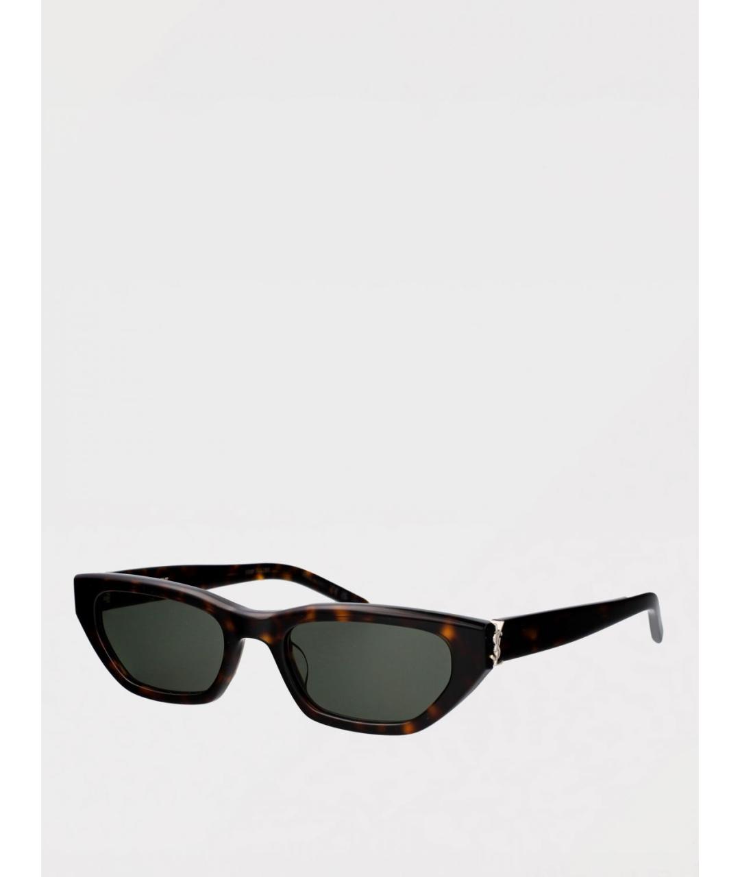 SAINT LAURENT Мульти пластиковые солнцезащитные очки, фото 5