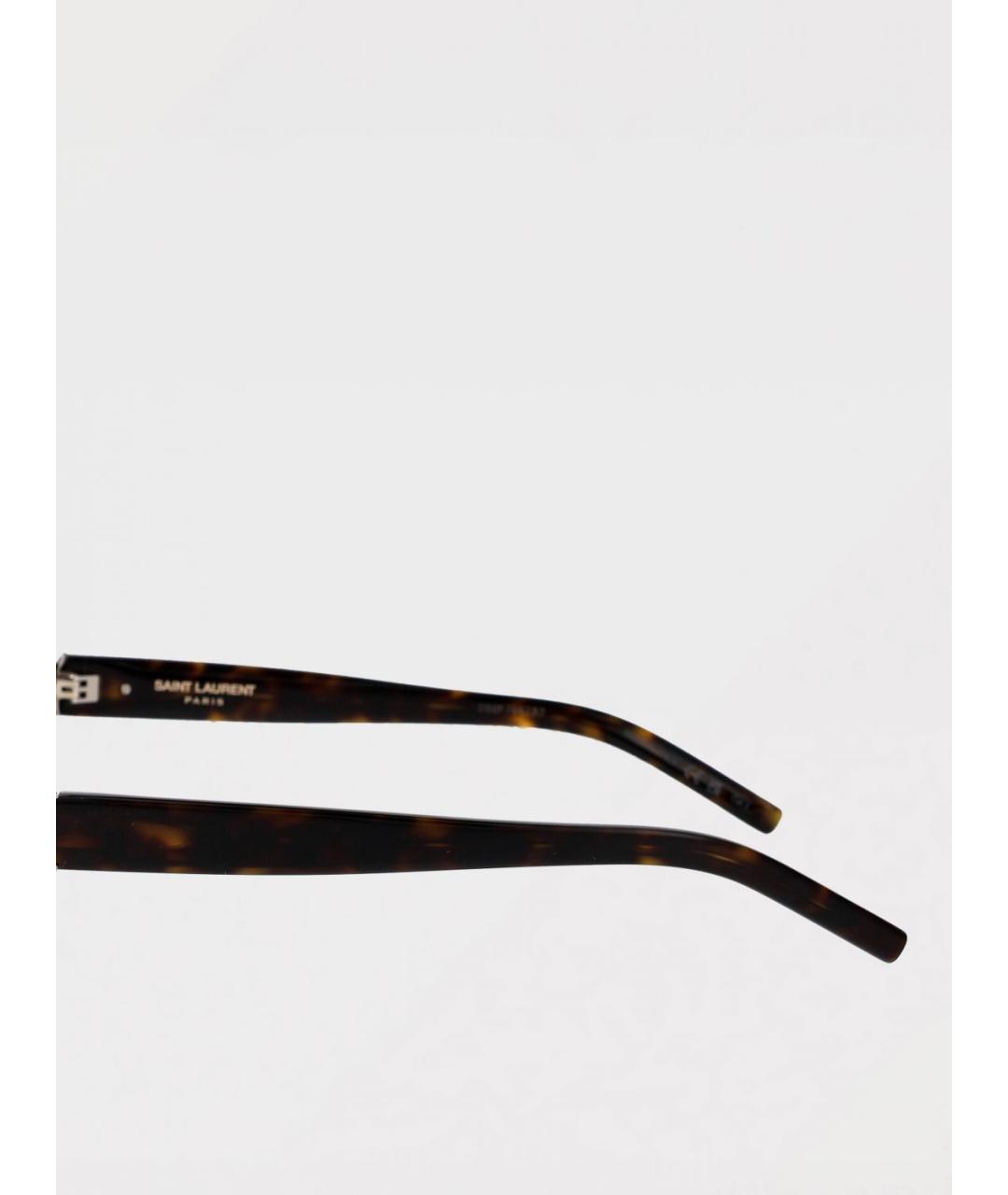 SAINT LAURENT Мульти пластиковые солнцезащитные очки, фото 4