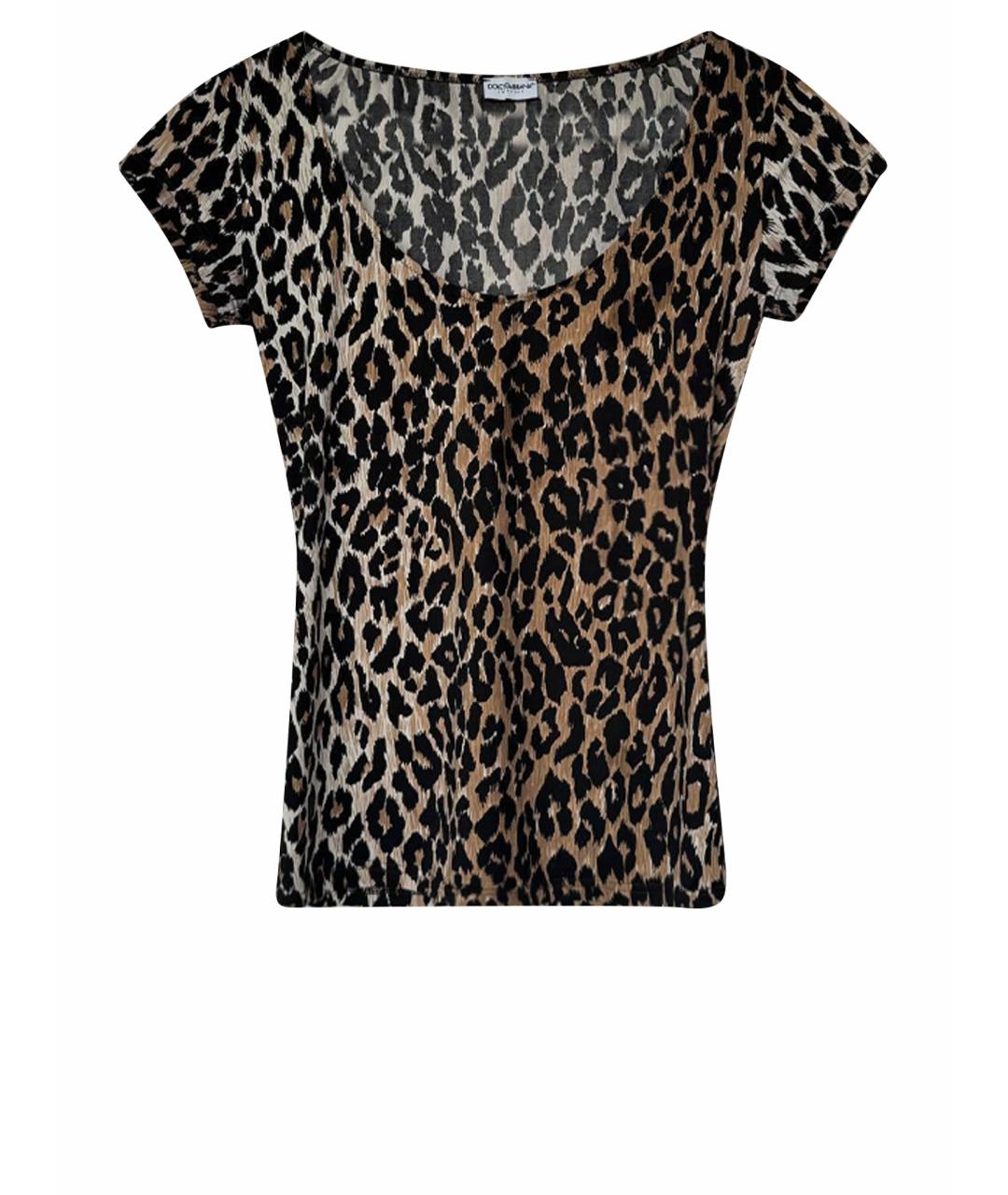 DOLCE&GABBANA Мульти футболка, фото 1