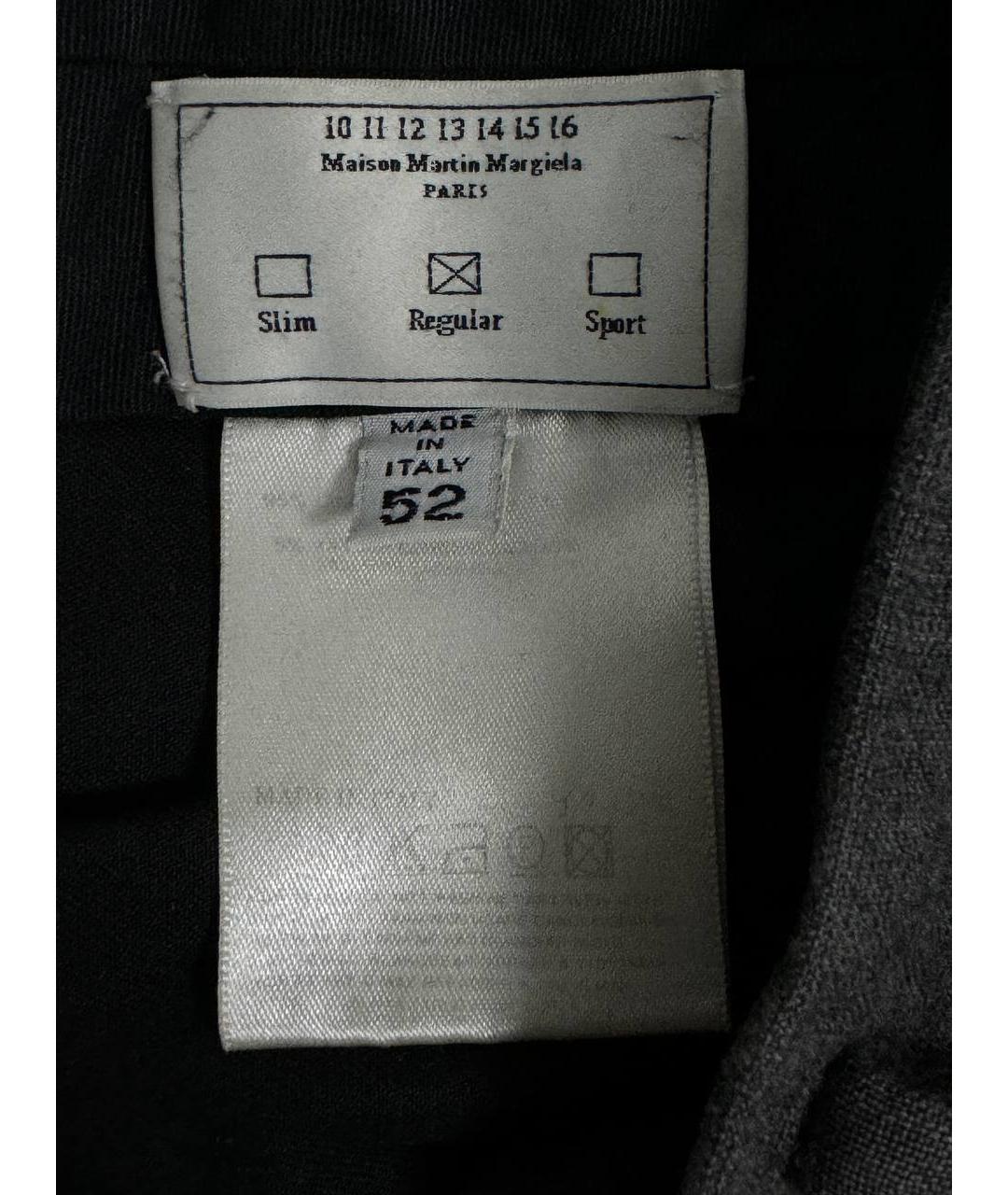 MAISON MARGIELA Серые шорты, фото 5