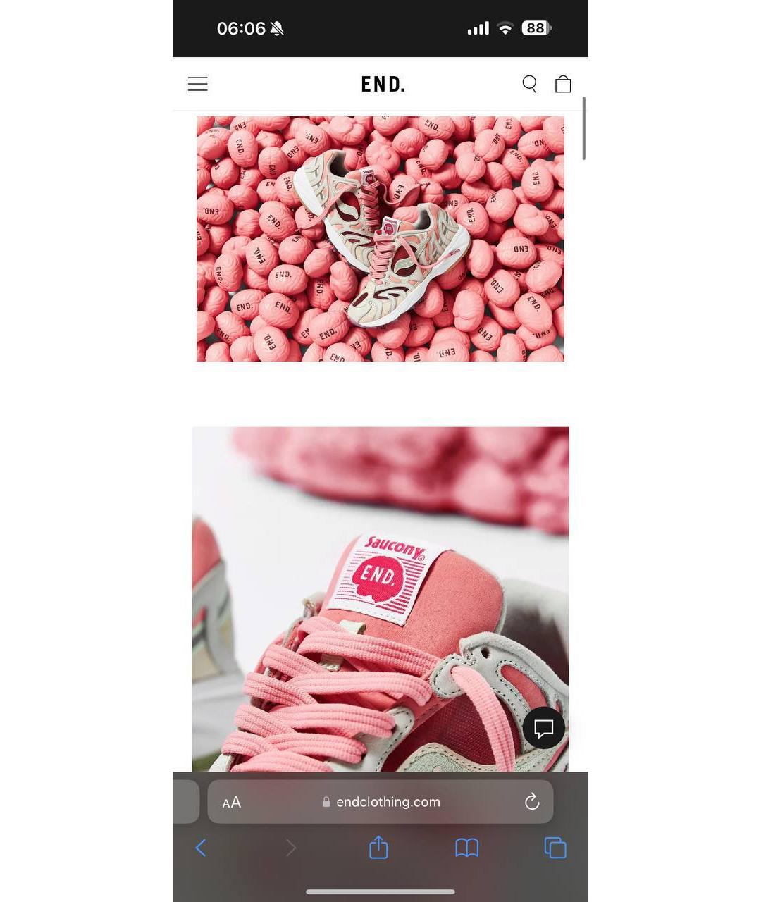 SAUCONY Розовые низкие кроссовки / кеды, фото 7