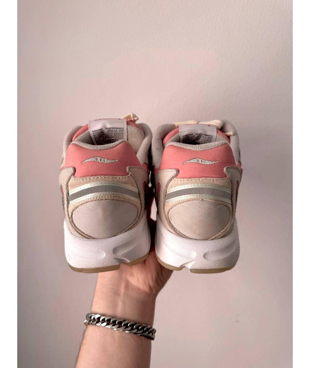 SAUCONY Розовые низкие кроссовки / кеды, фото 4