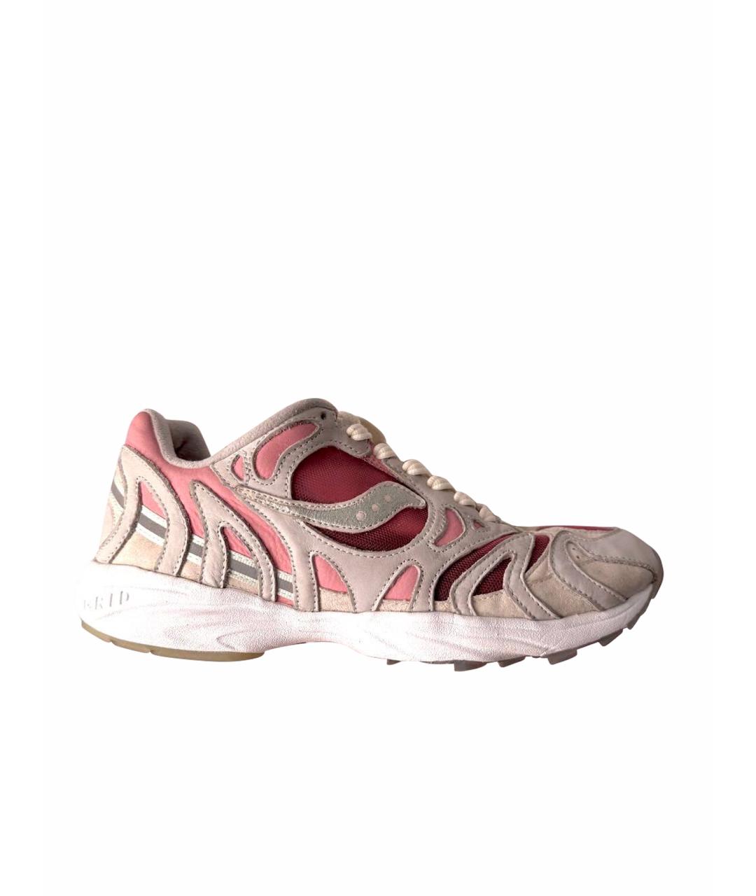 SAUCONY Розовые низкие кроссовки / кеды, фото 1