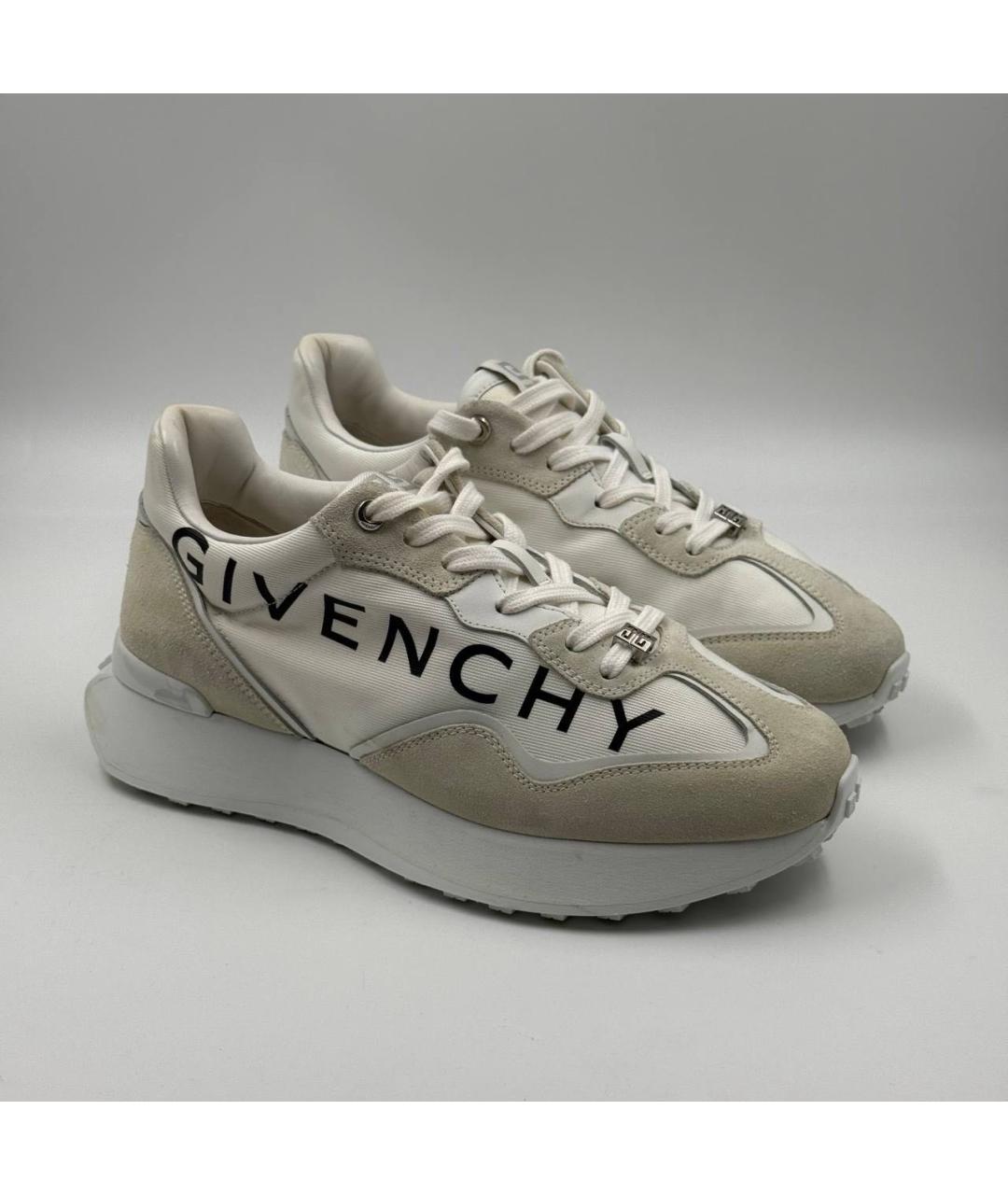 GIVENCHY Белые низкие кроссовки / кеды, фото 2
