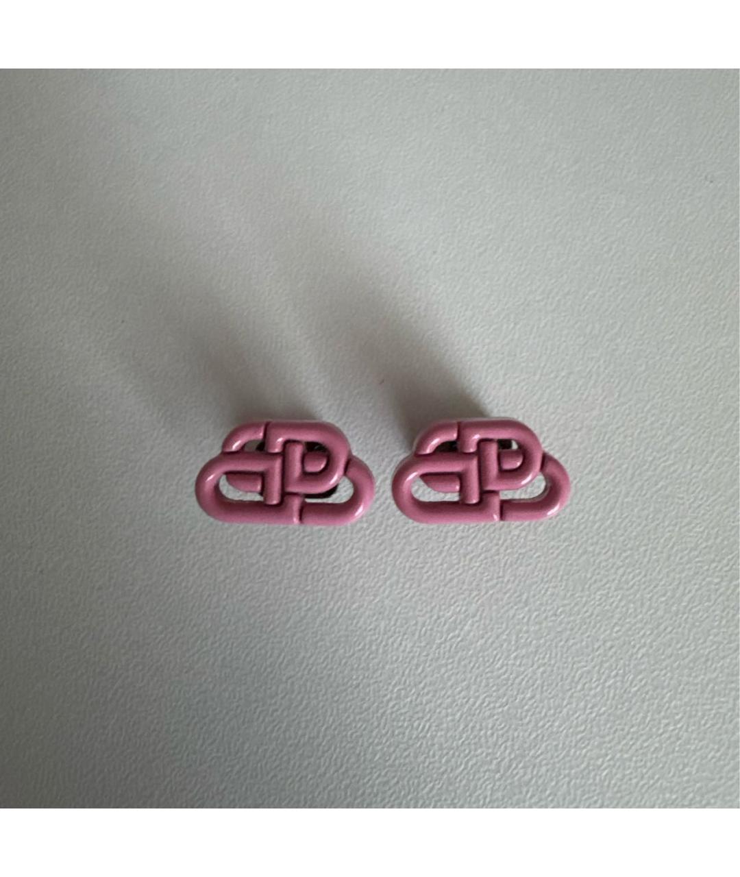 BALENCIAGA Розовые серьги, фото 6