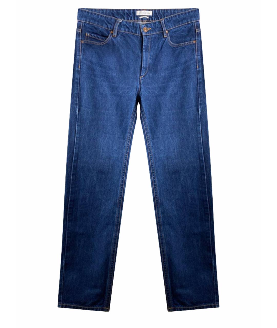 ISABEL MARANT ETOILE Синие хлопковые прямые джинсы, фото 1