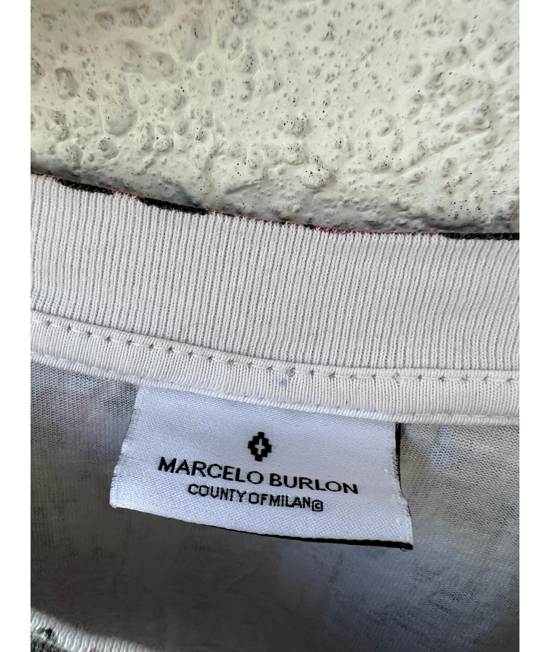 MARCELO BURLON Хлопковая футболка, фото 4