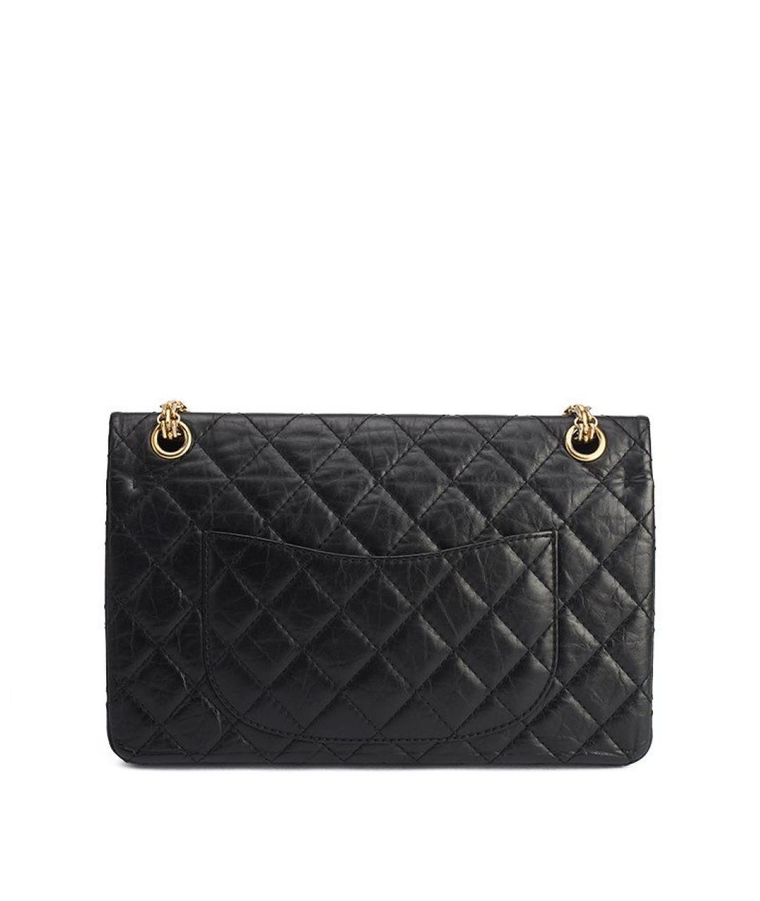 CHANEL Черная кожаная сумка через плечо, фото 3