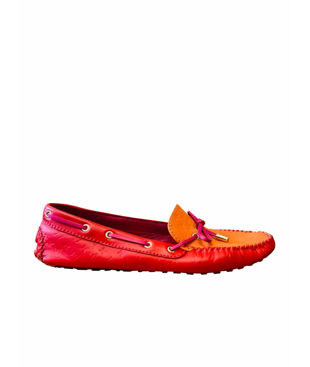 LOUIS VUITTON Мульти кожаные мокасины, фото 1